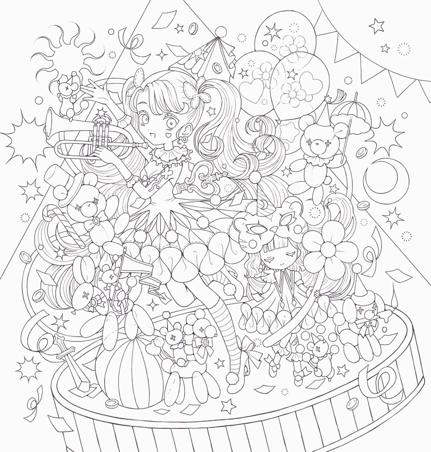 Romantic Gothic 城咲ロンドンぬり絵ブック - Romantic Gothic Nurie Book - Ảnh 6