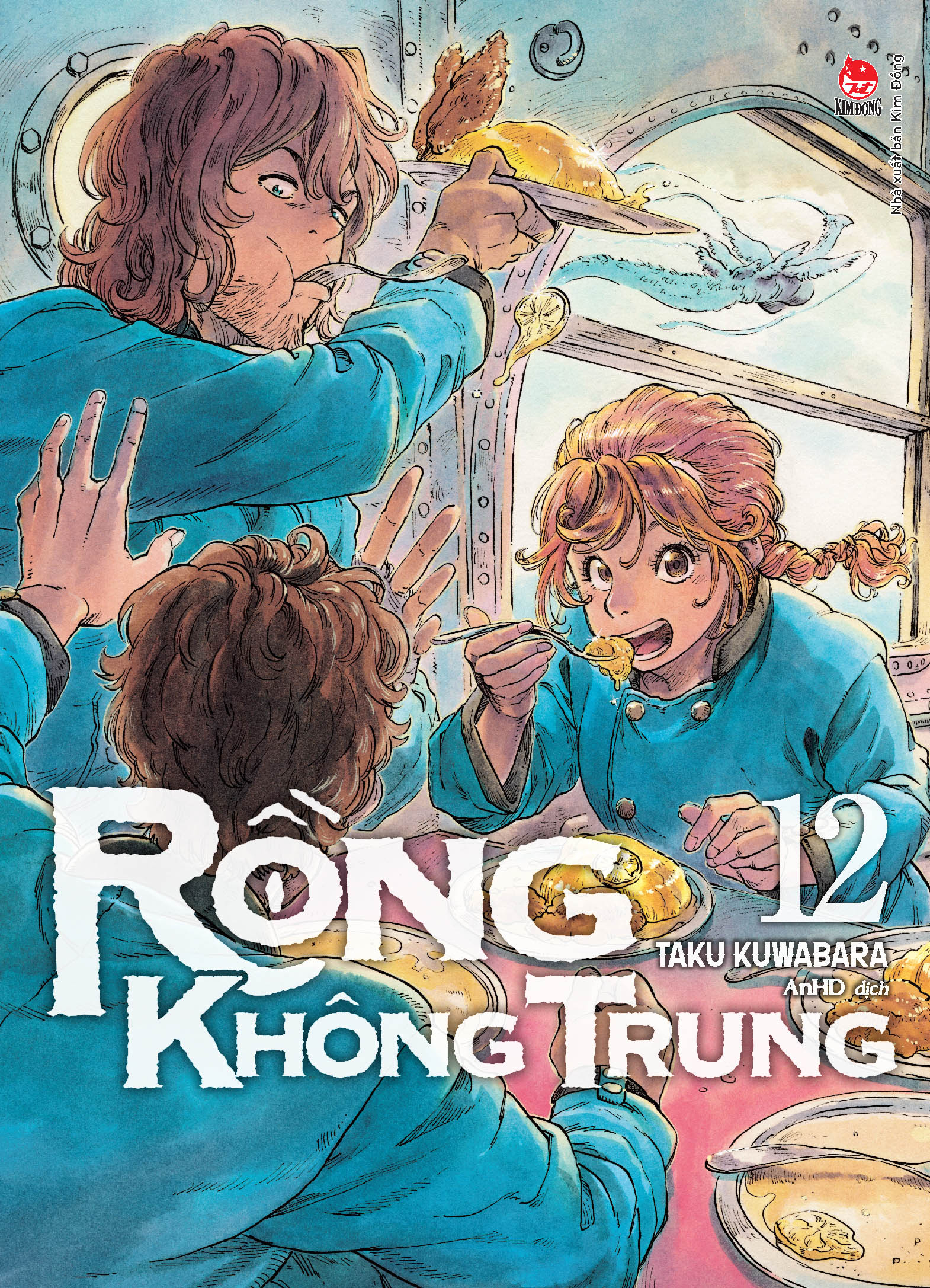 rồng không trung - tập 12 - tặng kèm postcard - Ảnh 2