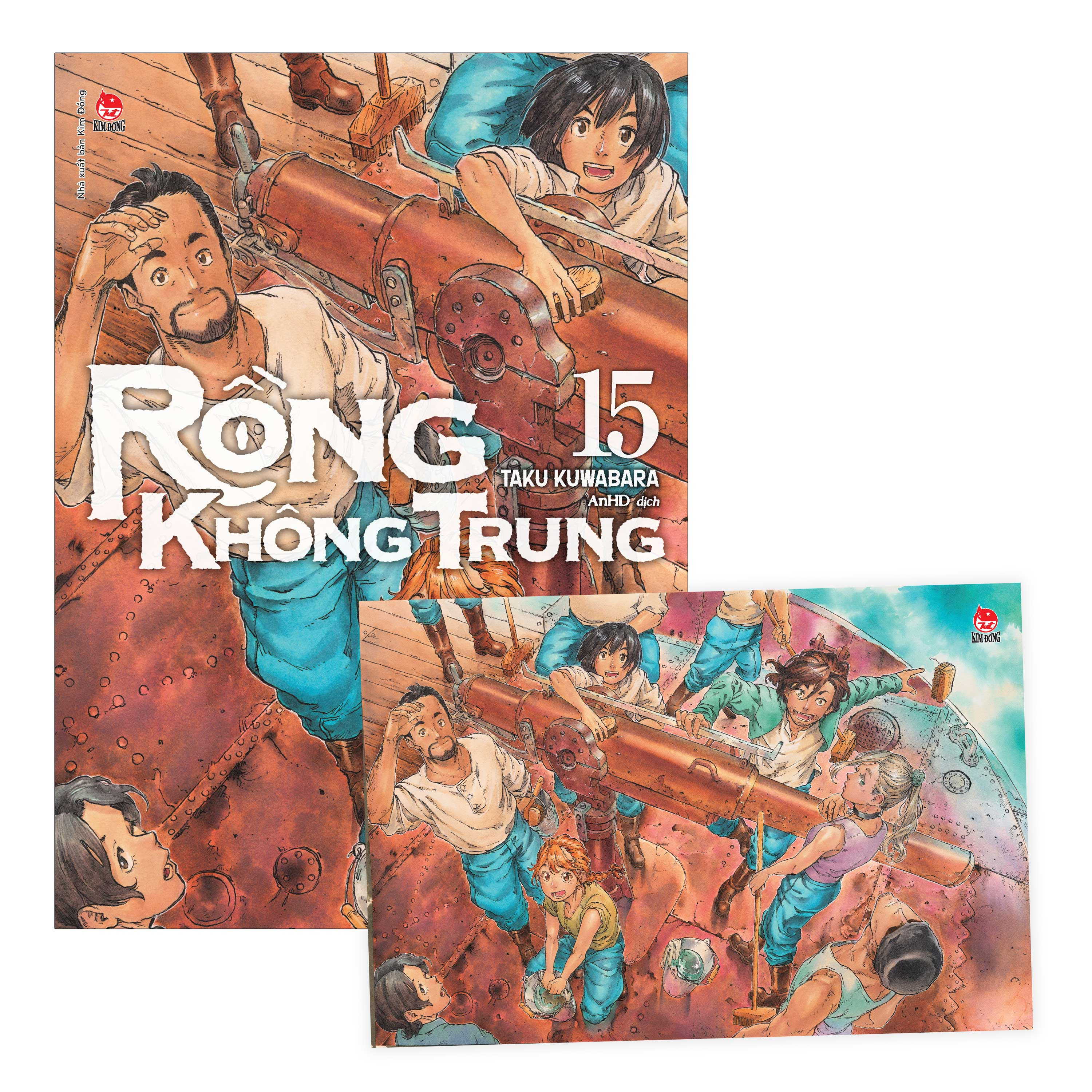 rồng không trung - tập 15 - tặng kèm postcard - Ảnh 2