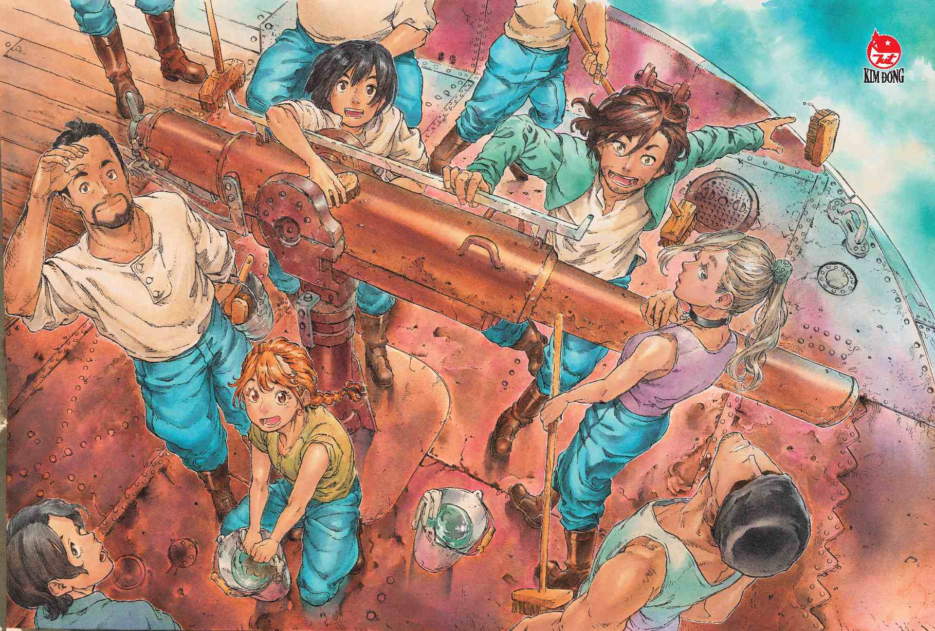 rồng không trung - tập 15 - tặng kèm postcard - Ảnh 4