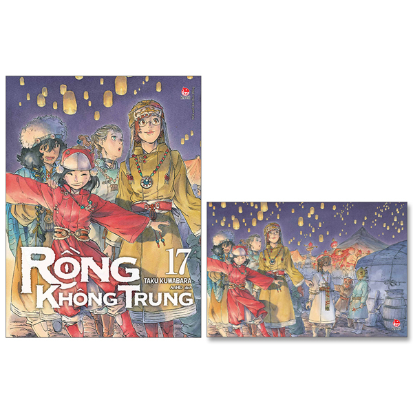 rồng không trung - tập 17 - tặng kèm postcard