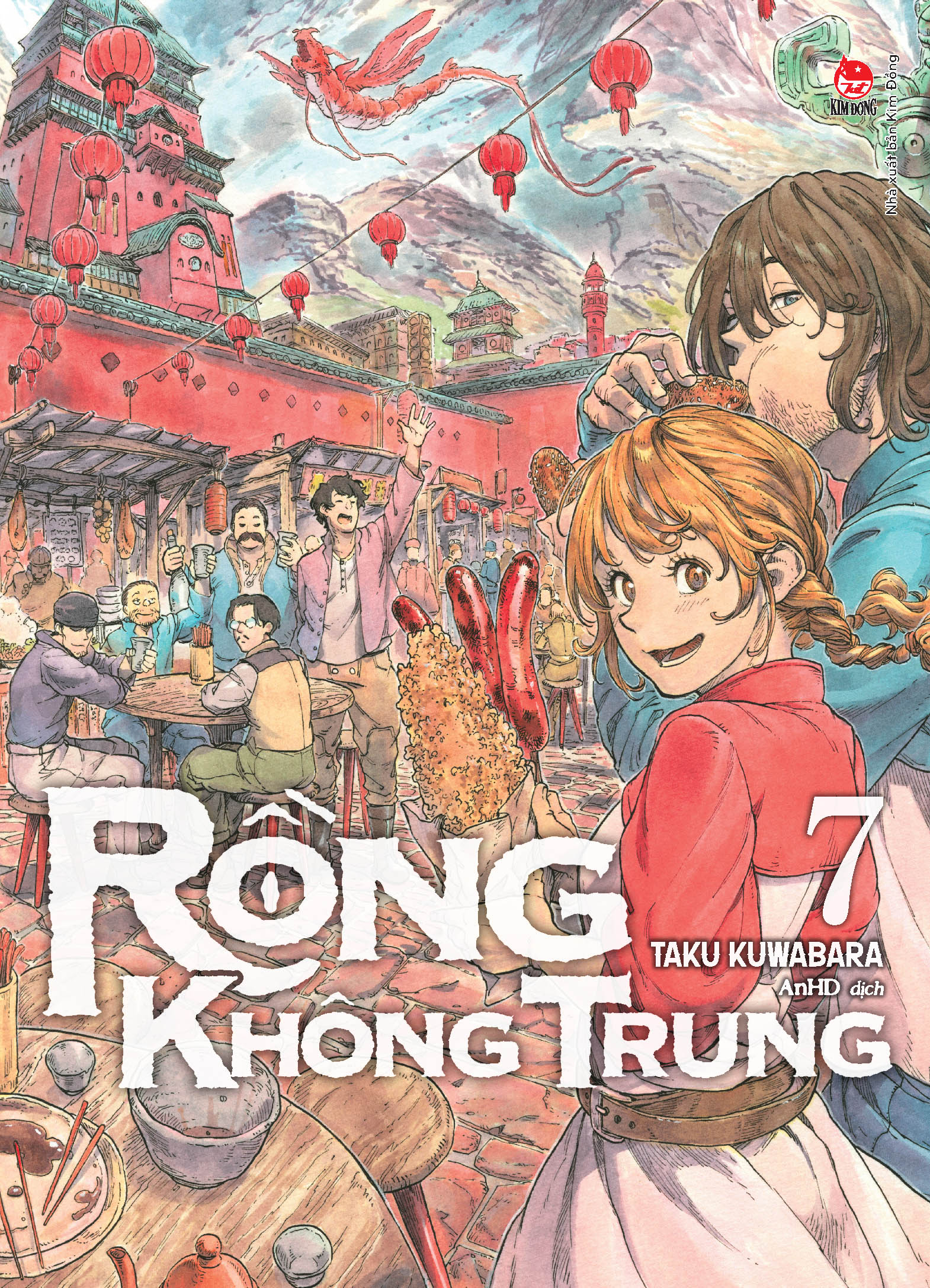 rồng không trung - tập 7 - tặng kèm postcard - Ảnh 2