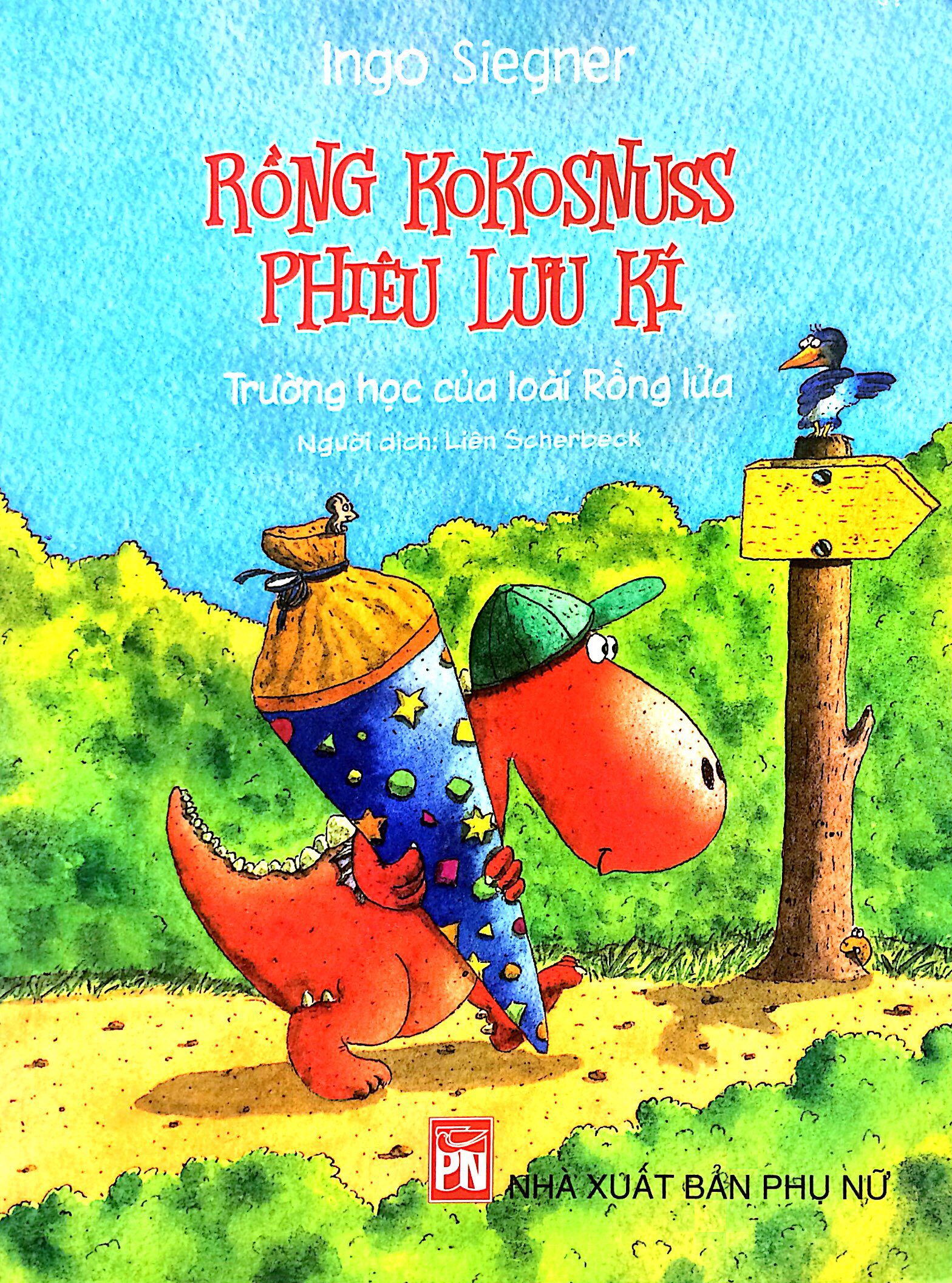 rồng kokosnuss phiêu lưu kí - trường học của loài rồng lửa - Ảnh 2