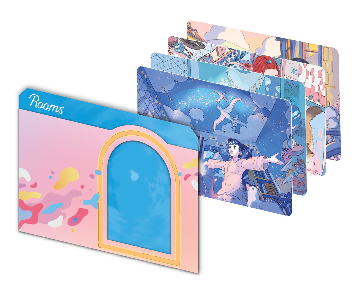 rooms - tuyển tập tranh minh họa và truyện tranh - bản đặc biệt - tặng kèm set card - Ảnh 3