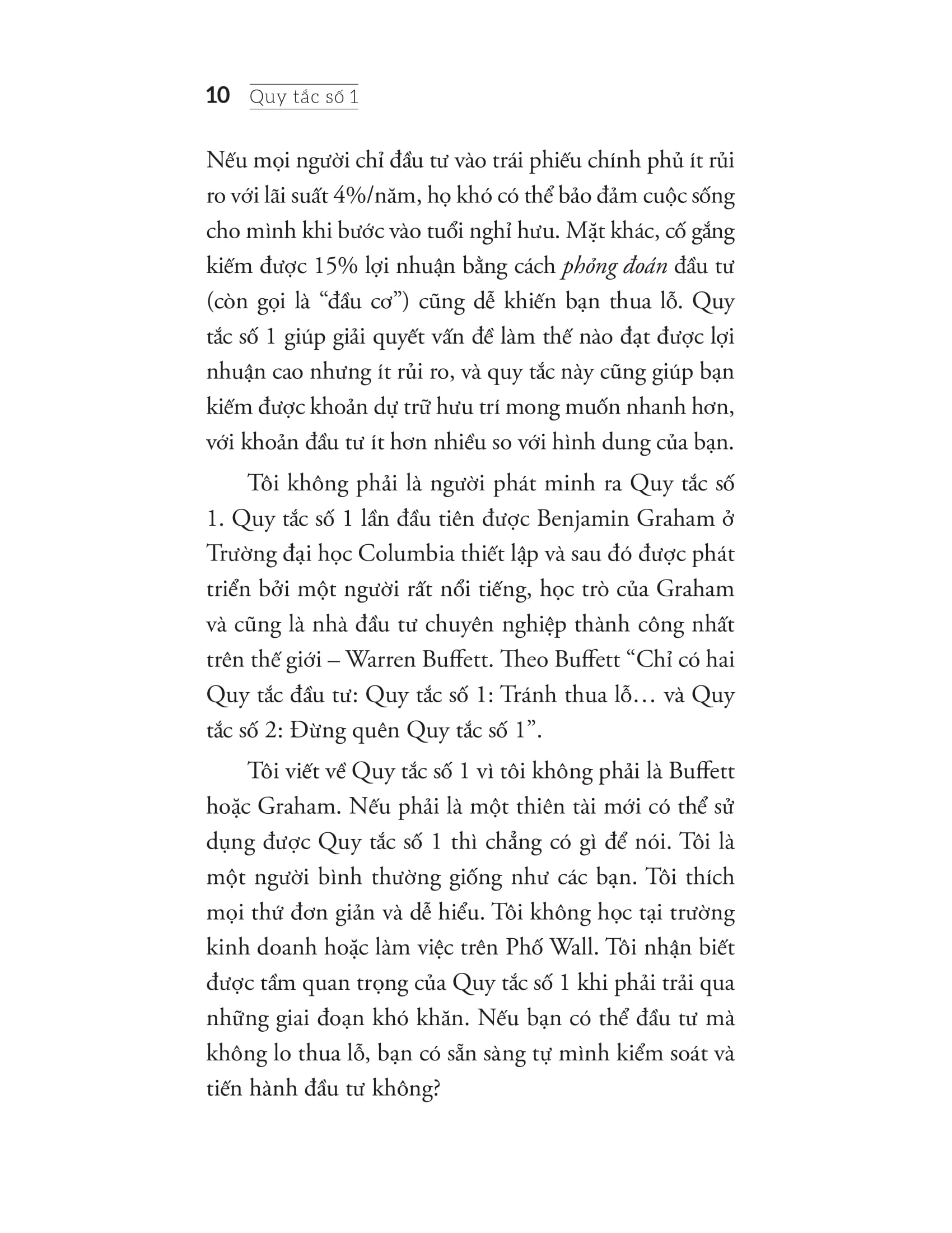 rule #1 - quy tắc số 1 - Ảnh 12