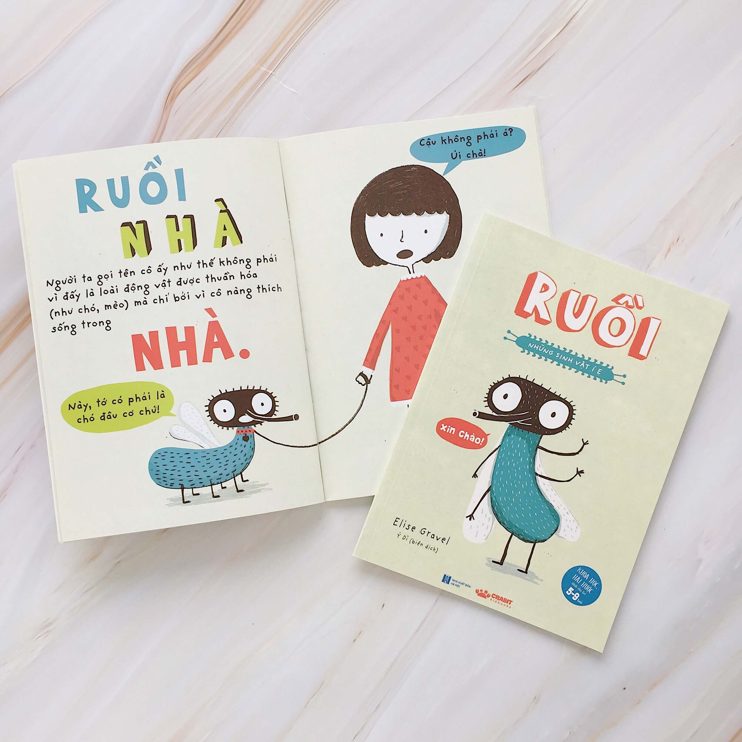 ruồi - những sinh vật í ẹ (khoa học hài hước dành cho trẻ 5-9 tuổi) (tái bản 2023) - Ảnh 3