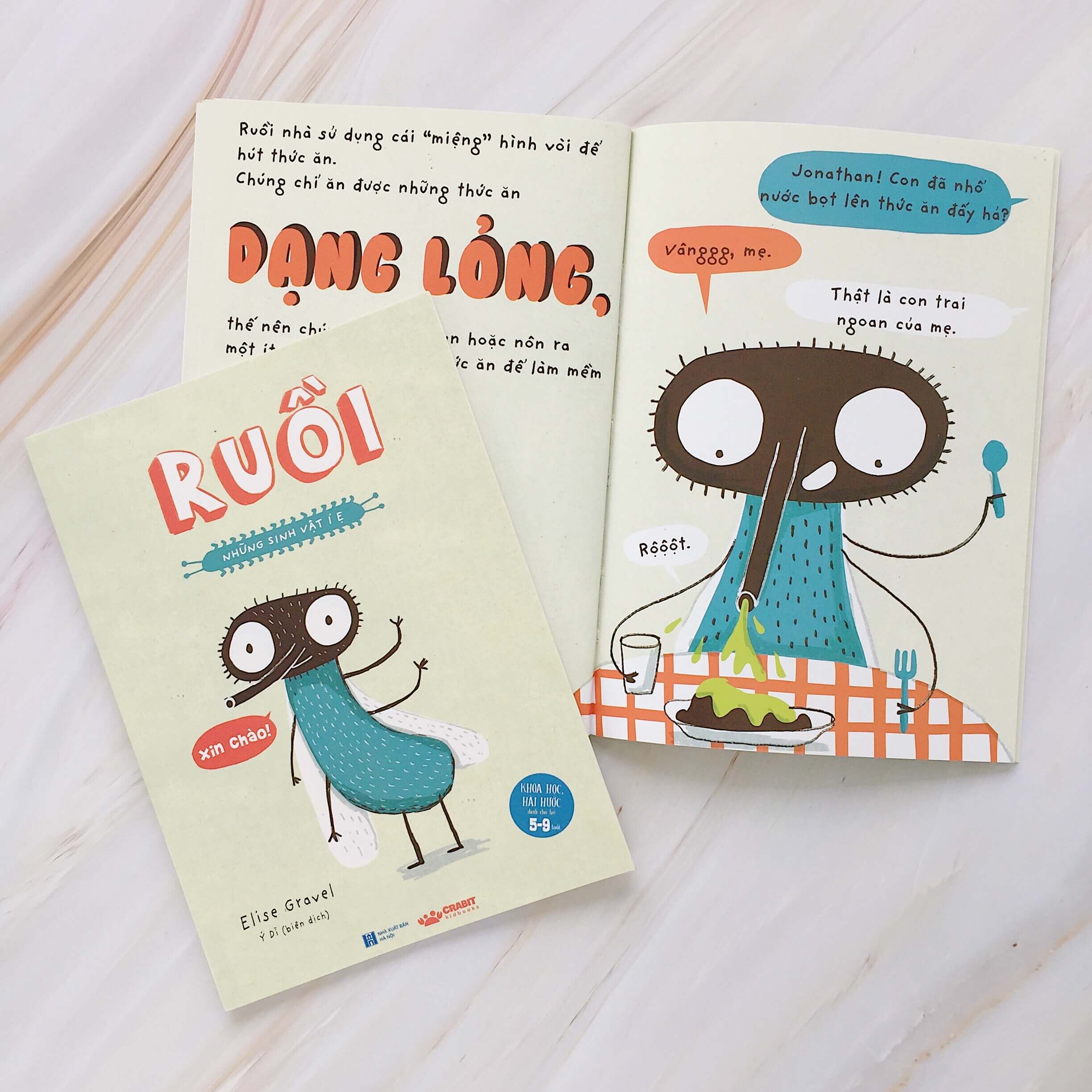 ruồi - những sinh vật í ẹ (khoa học hài hước dành cho trẻ 5-9 tuổi) (tái bản 2023) - Ảnh 5