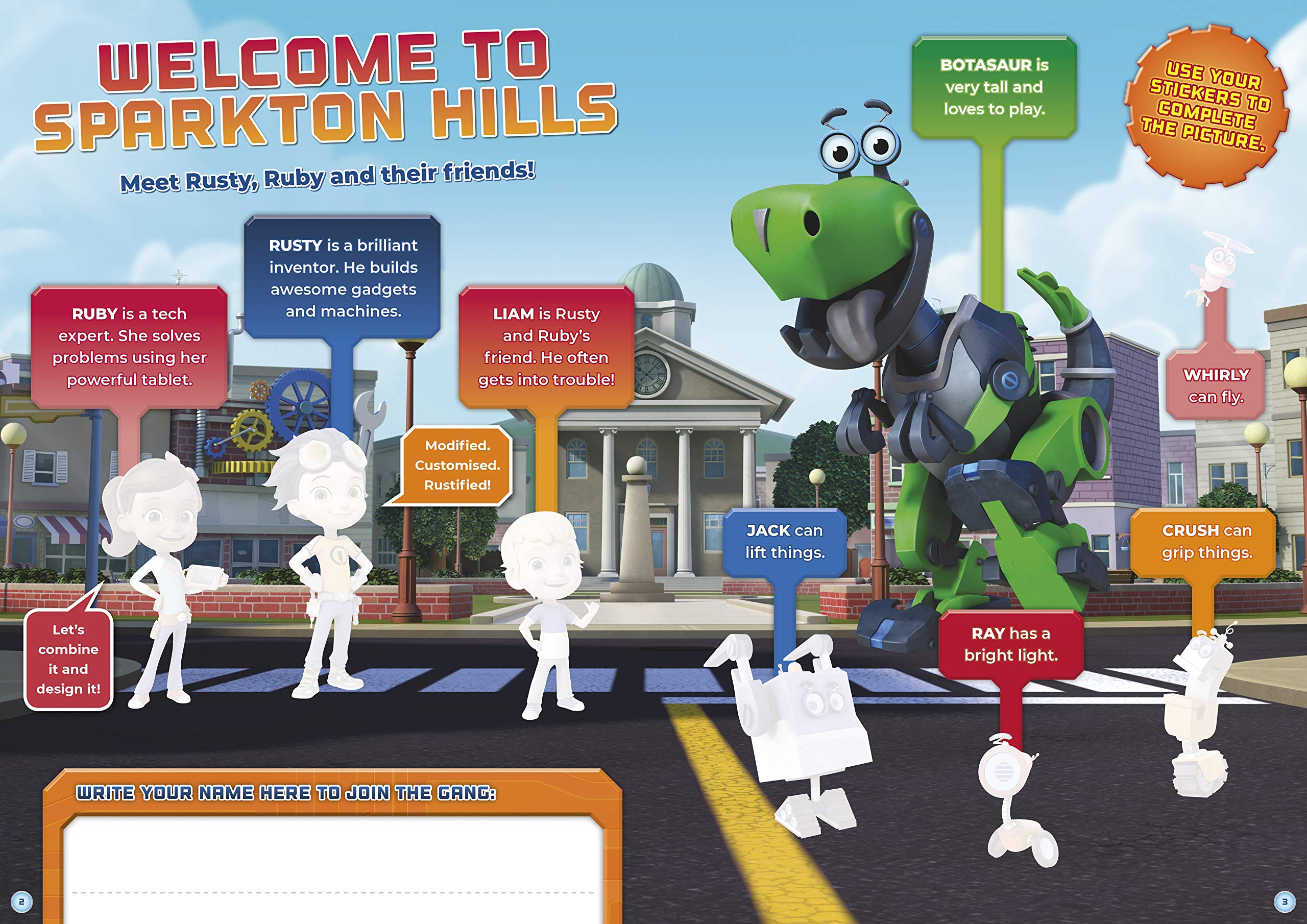 rusty rivets: super stickers - Ảnh 2