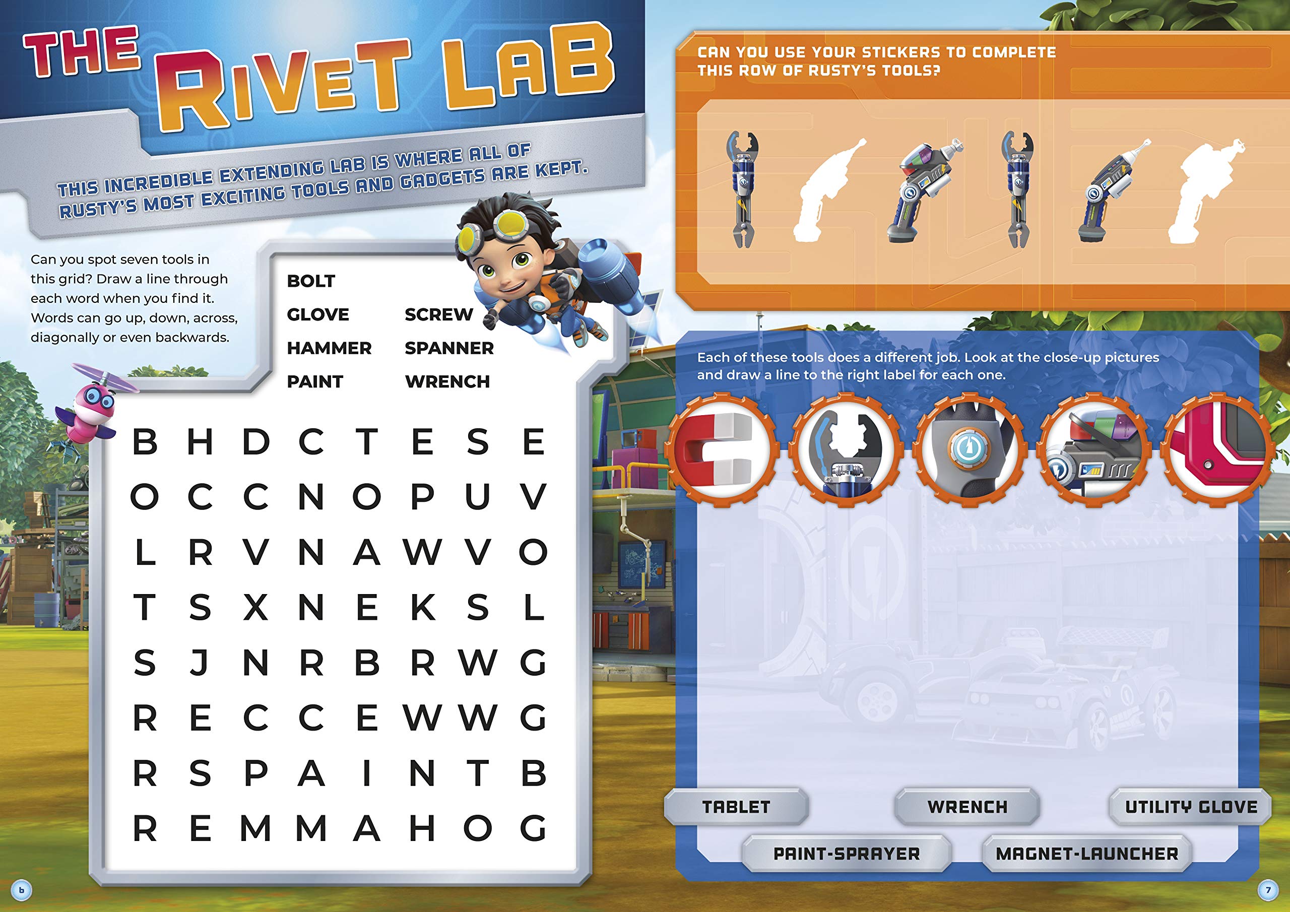 rusty rivets: super stickers - Ảnh 3