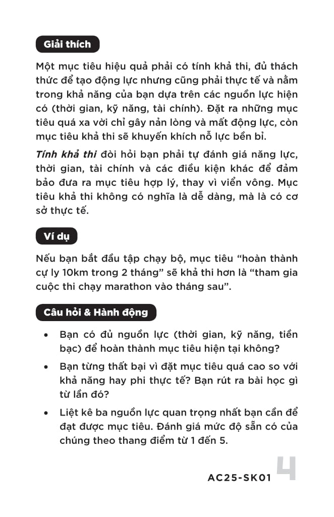 S.M.A.R.T - Đặt Mục Tiêu-Theo Dõi-Đánh Giá - Thẻ Nhỏ-Hiệu Suất Lớn - Làm Việc Thông Minh Mỗi Ngày - Ảnh 11