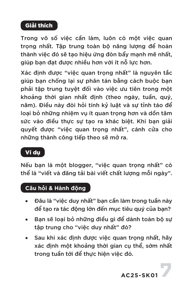 S.M.A.R.T - Đặt Mục Tiêu-Theo Dõi-Đánh Giá - Thẻ Nhỏ-Hiệu Suất Lớn - Làm Việc Thông Minh Mỗi Ngày - Ảnh 17