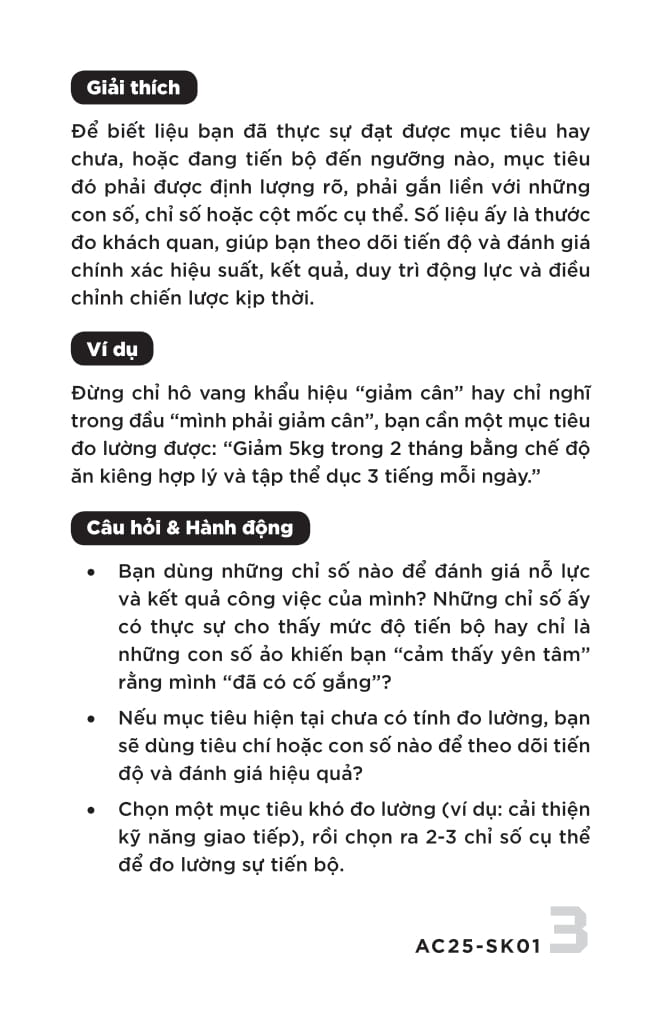 S.M.A.R.T - Đặt Mục Tiêu-Theo Dõi-Đánh Giá - Thẻ Nhỏ-Hiệu Suất Lớn - Làm Việc Thông Minh Mỗi Ngày - Ảnh 9