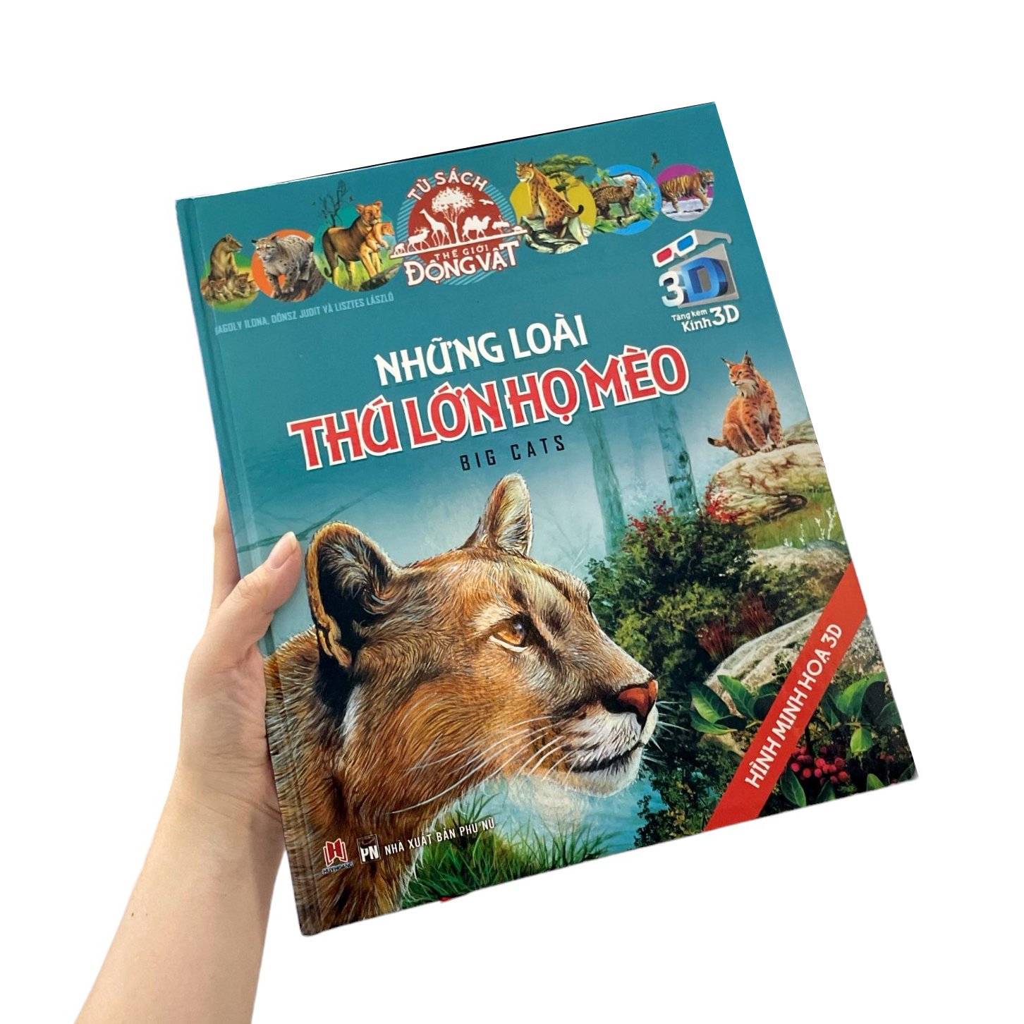 sách 3d: những loài thú lớn họ mèo - Ảnh 8