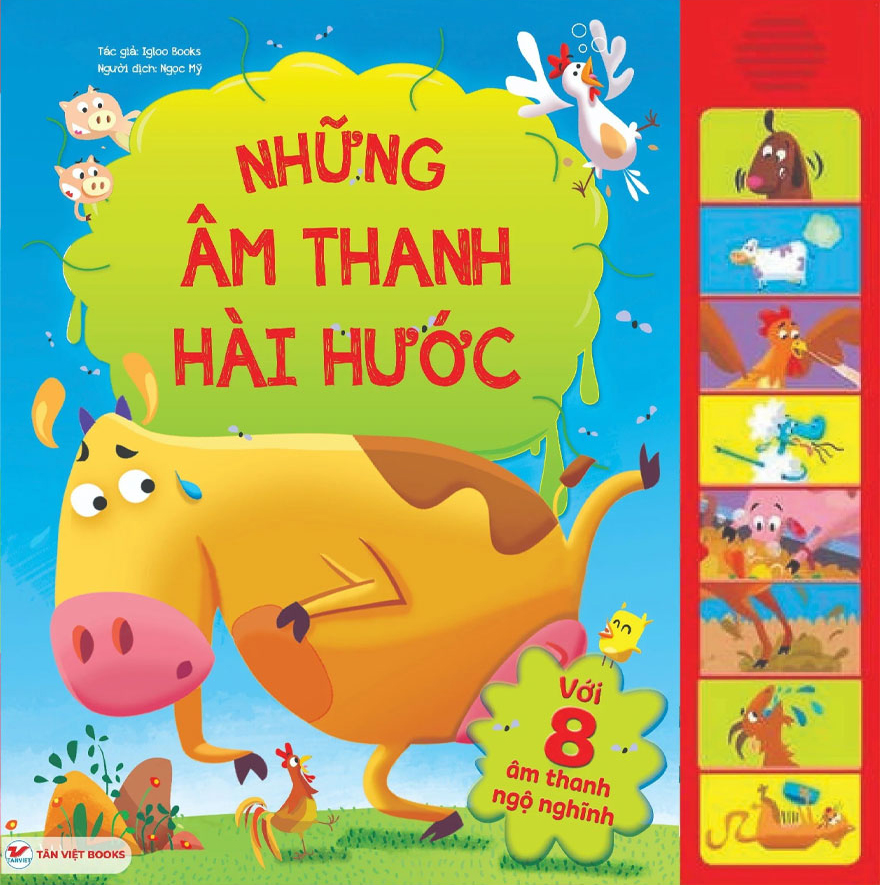sách âm thanh - 8 âm thanh ngộ nghĩnh - những âm thanh hài hước - Ảnh 2
