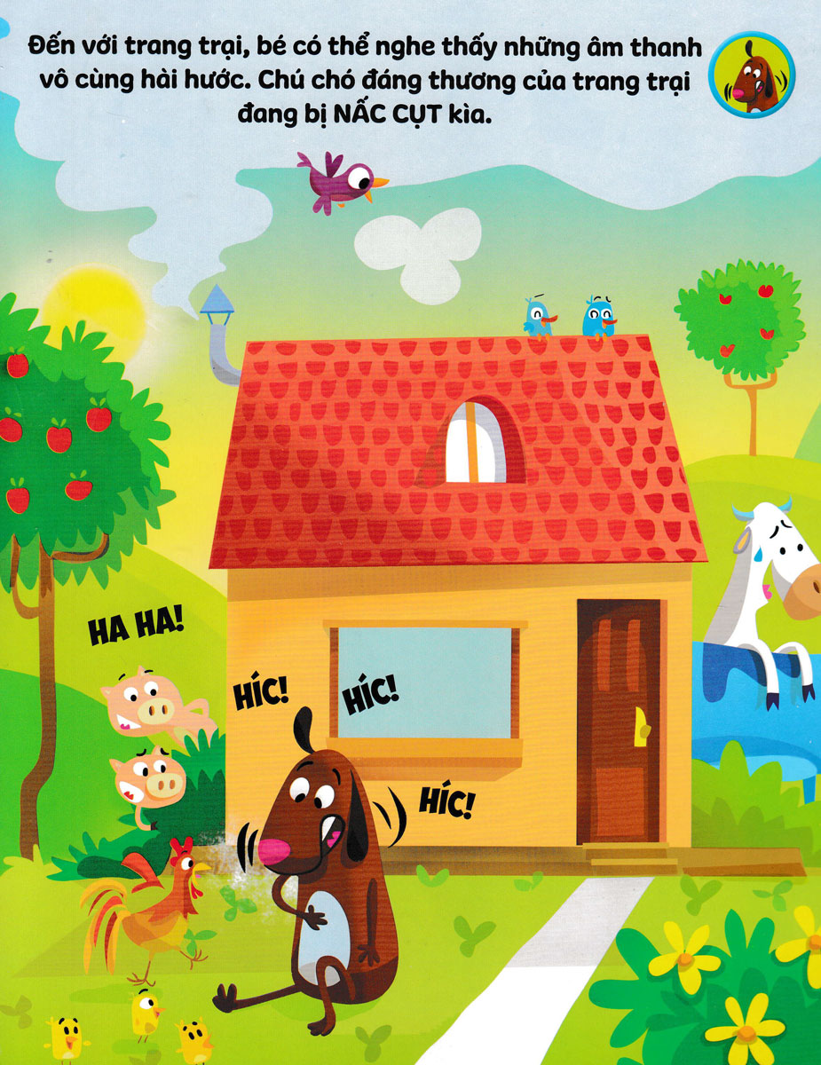 sách âm thanh - 8 âm thanh ngộ nghĩnh - những âm thanh hài hước - Ảnh 7