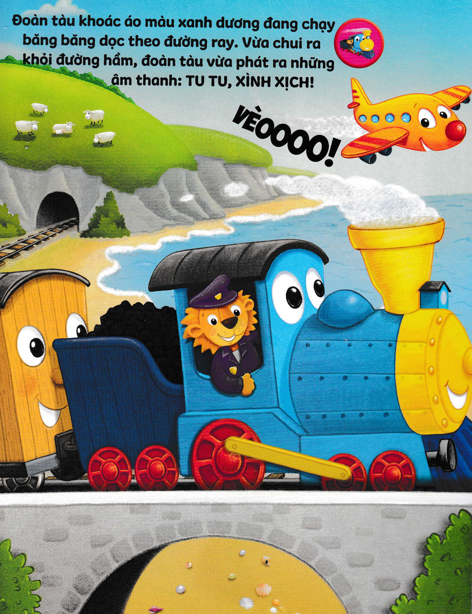 sách âm thanh - 8 âm thanh sinh động - những phương tiện ồn ào - Ảnh 3