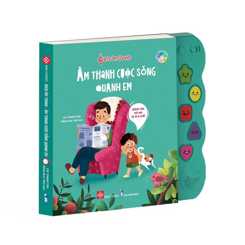 sách âm thanh - âm thanh cuộc sống quanh em (tái bản) - Ảnh 2