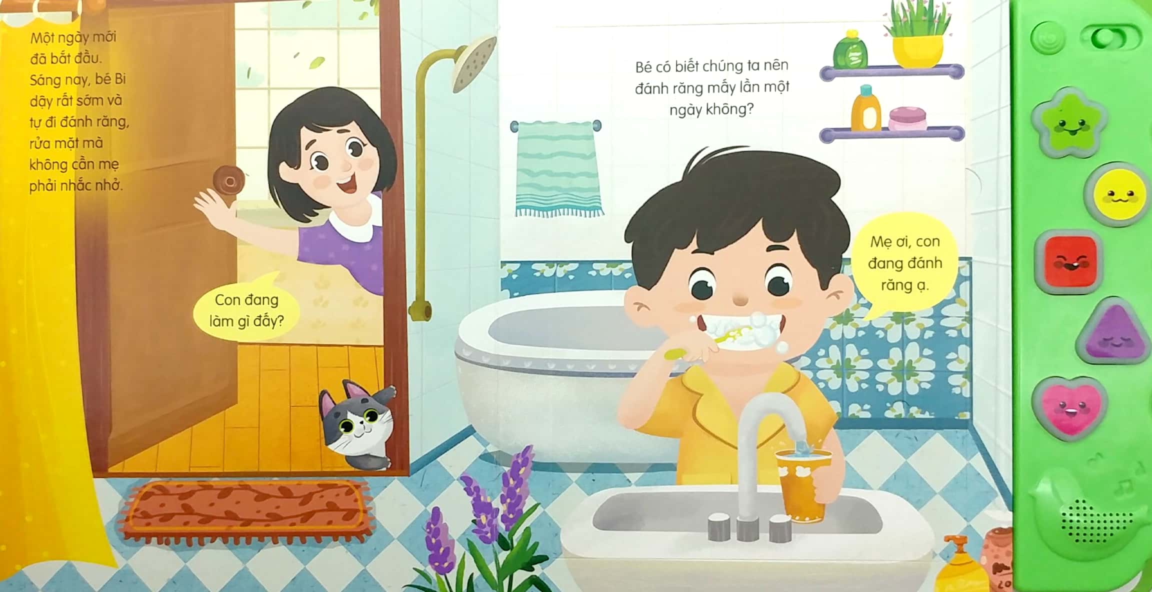 sách âm thanh - bé ngoan học thói quen tốt - Ảnh 4