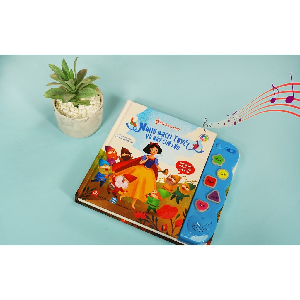 sách âm thanh - nàng bạch tuyết và bảy chú lùn - Ảnh 2