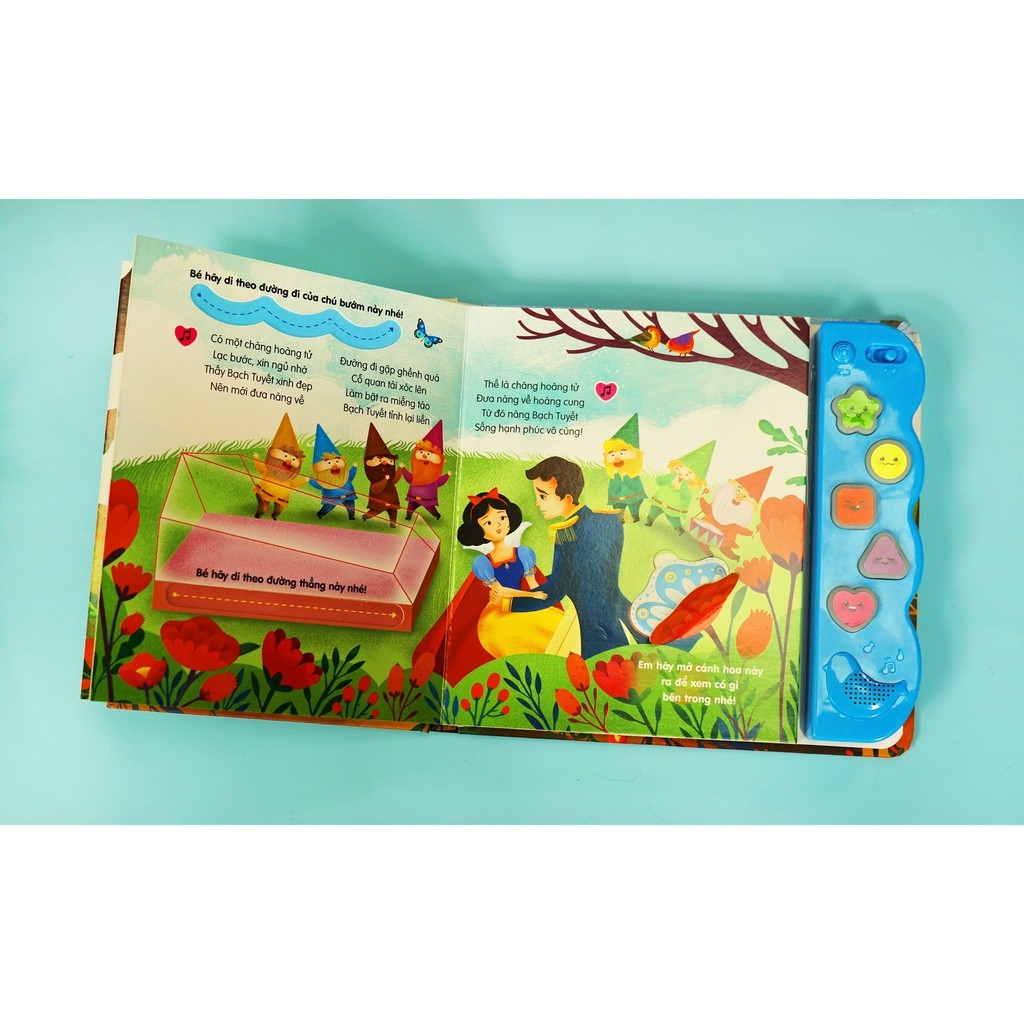 sách âm thanh - nàng bạch tuyết và bảy chú lùn - Ảnh 4