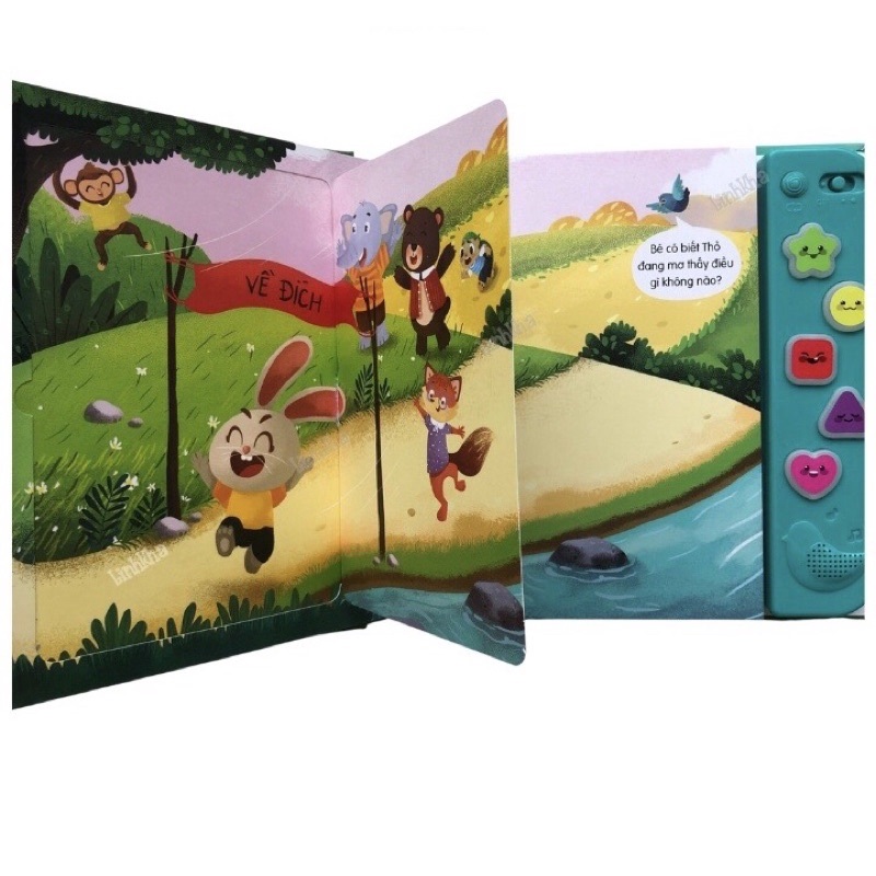 sách âm thanh - thỏ và rùa - Ảnh 5