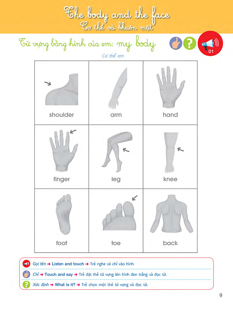 sách bài tập theo phương pháp montessori - tiếng anh vỡ lòng (cd) - Ảnh 10