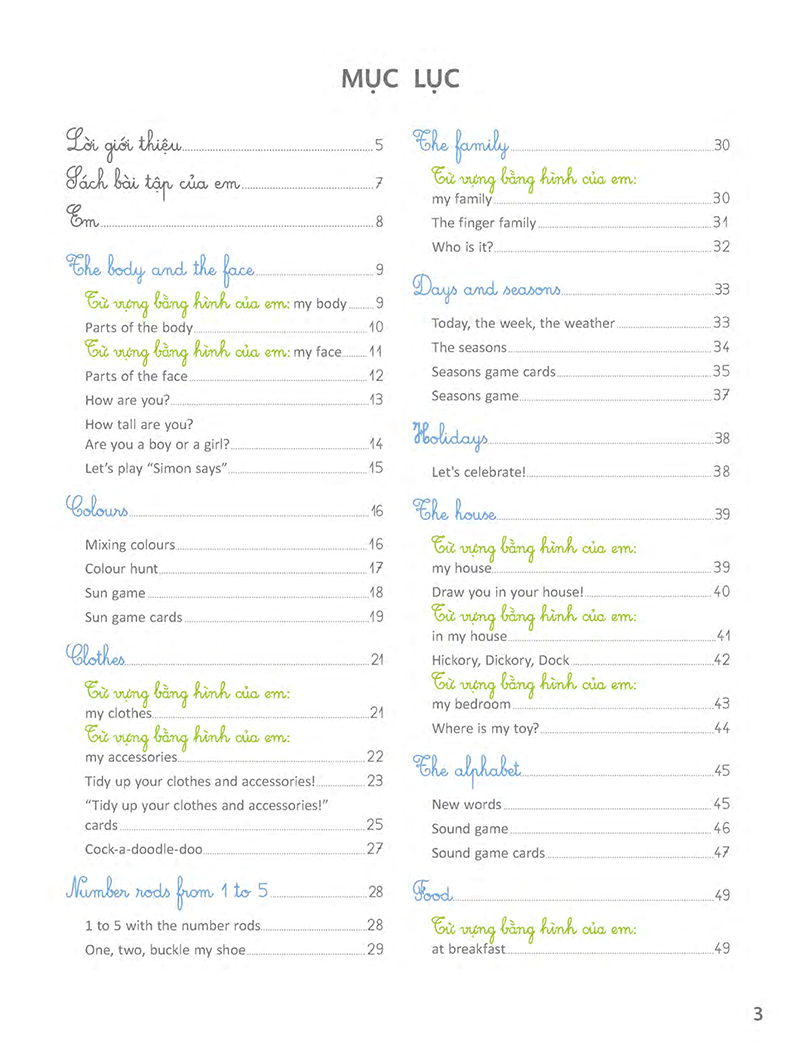 sách bài tập theo phương pháp montessori - tiếng anh vỡ lòng (cd) - Ảnh 4