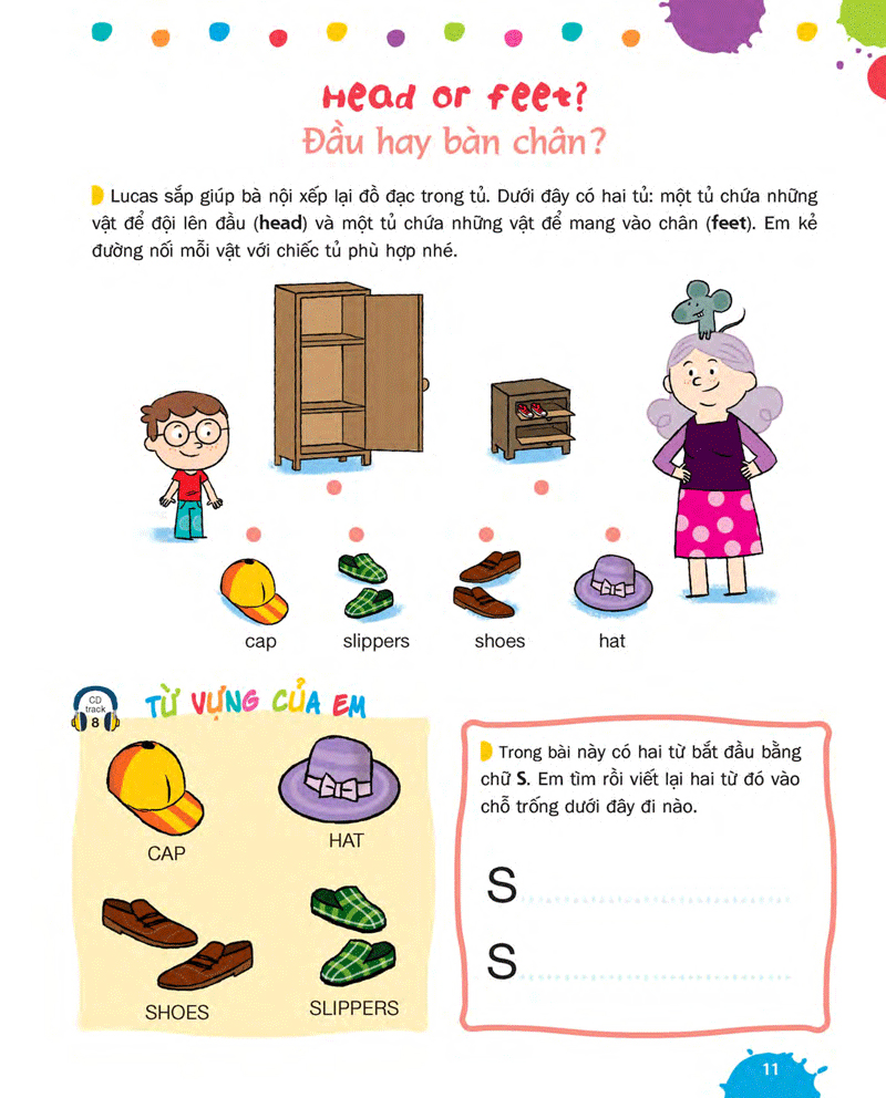 sách bài tập tiếng anh với nhiều hoạt động thú vị vừa học vừa chơi - Ảnh 12