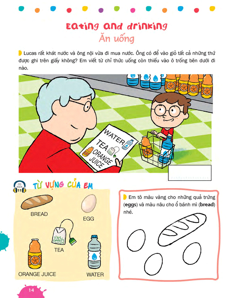 sách bài tập tiếng anh với nhiều hoạt động thú vị vừa học vừa chơi - Ảnh 15