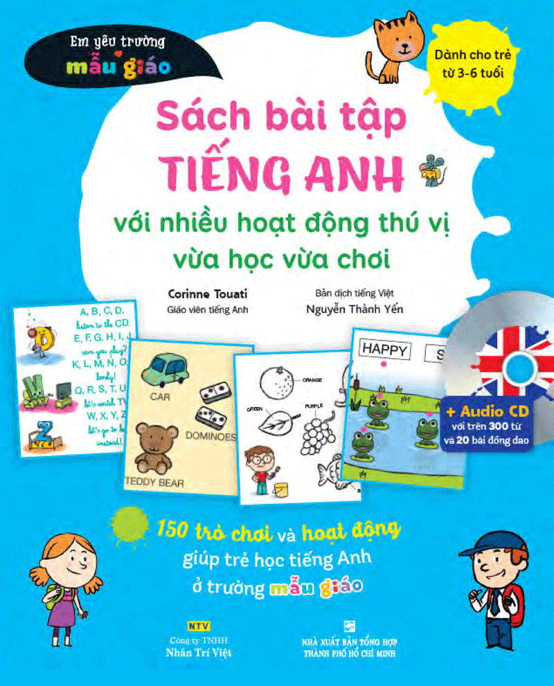 sách bài tập tiếng anh với nhiều hoạt động thú vị vừa học vừa chơi - Ảnh 2