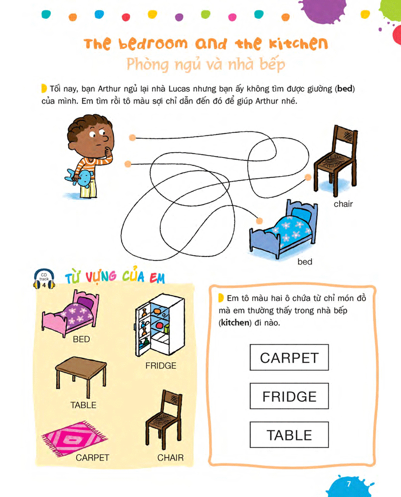 sách bài tập tiếng anh với nhiều hoạt động thú vị vừa học vừa chơi - Ảnh 8