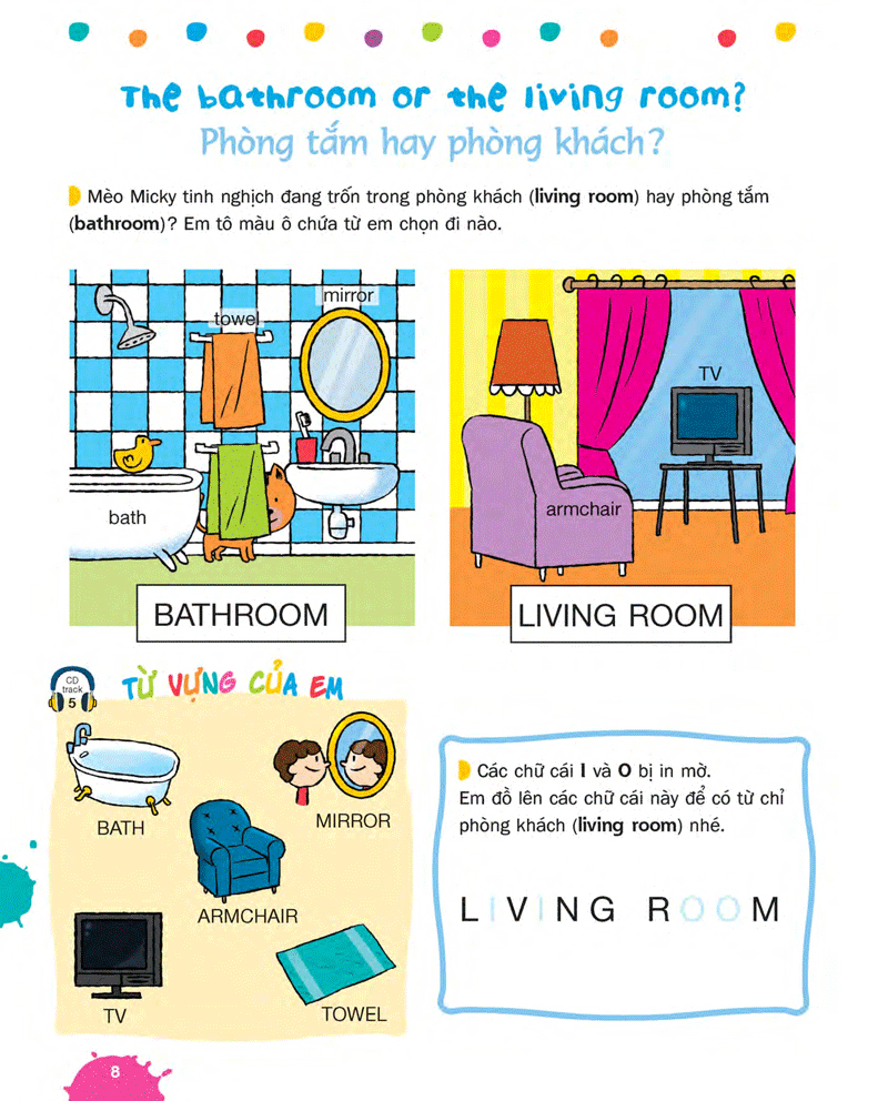 sách bài tập tiếng anh với nhiều hoạt động thú vị vừa học vừa chơi - Ảnh 9