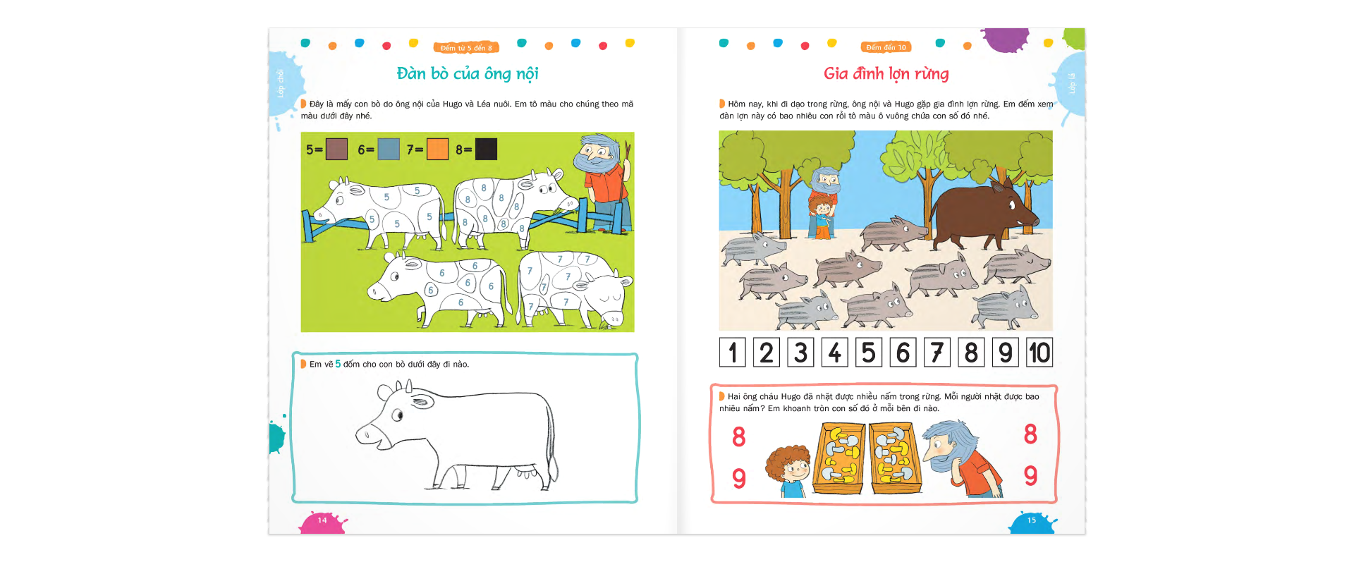 sách bài tập toán với nhiều hoạt động thú vị vừa học vừa chơi - Ảnh 8