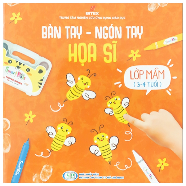 sách bàn tay - ngón tay họa sĩ lớp mầm (3-4 tuổi) - Ảnh 2