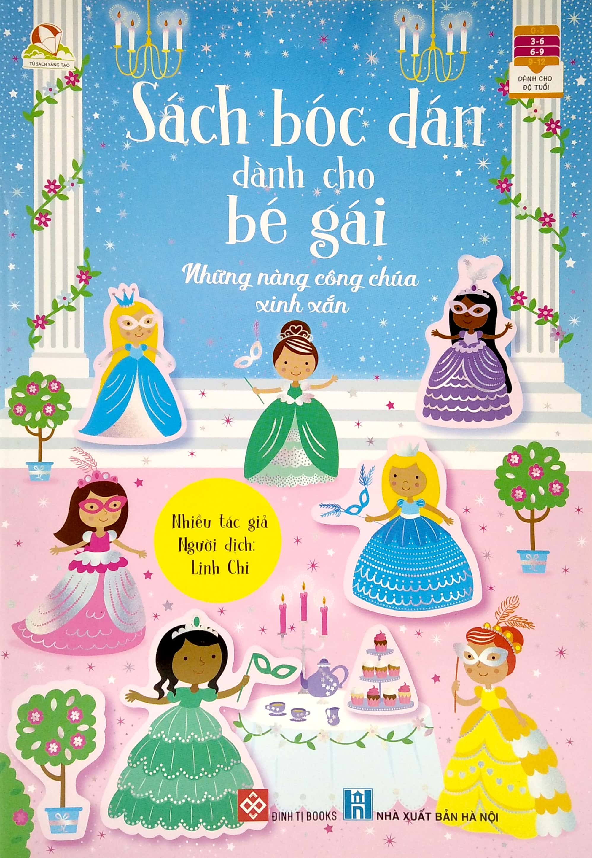 sách bóc dán dành cho bé gái - những nàng công chúa xinh xắn - Ảnh 2