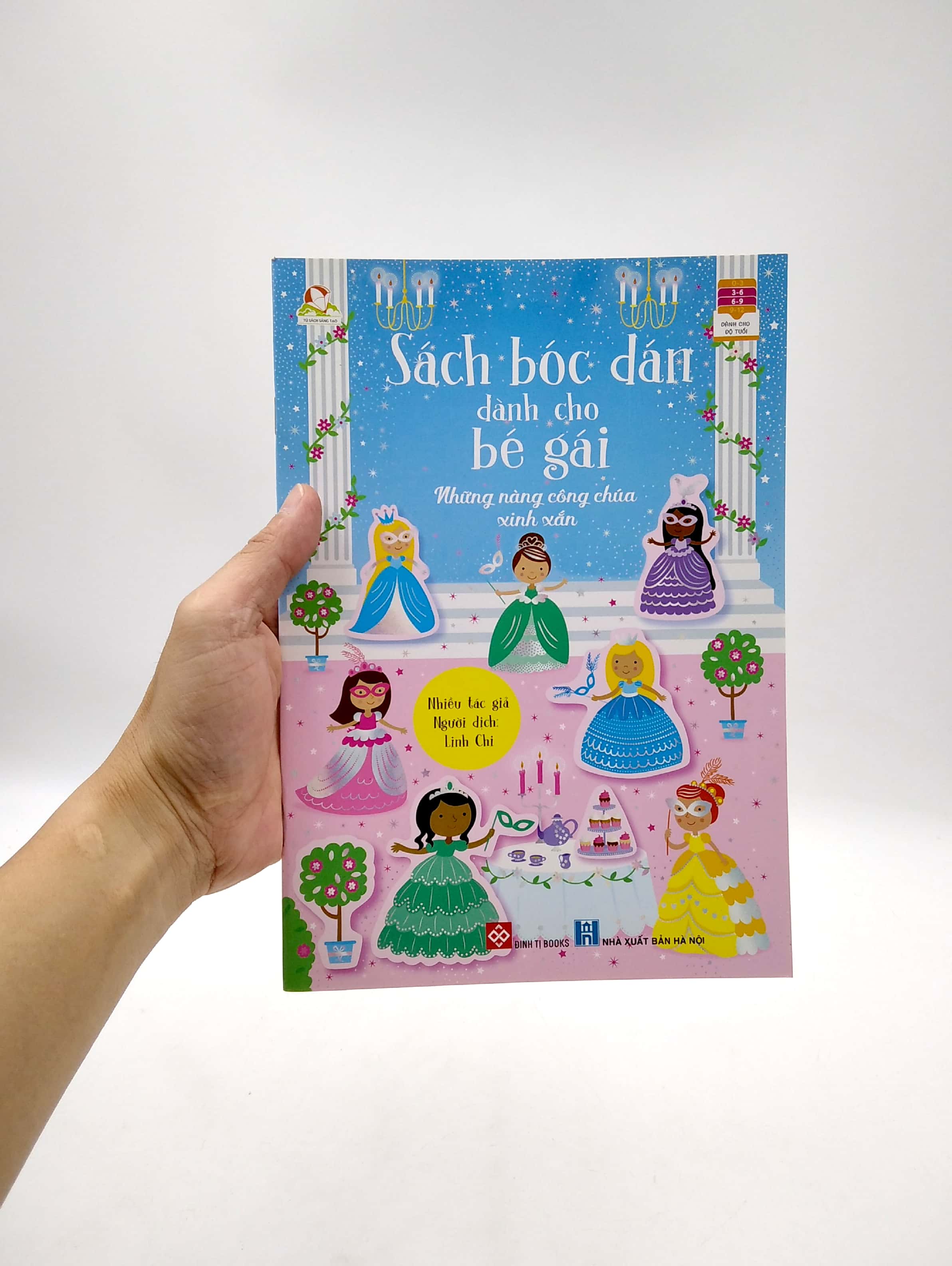 sách bóc dán dành cho bé gái - những nàng công chúa xinh xắn - Ảnh 7