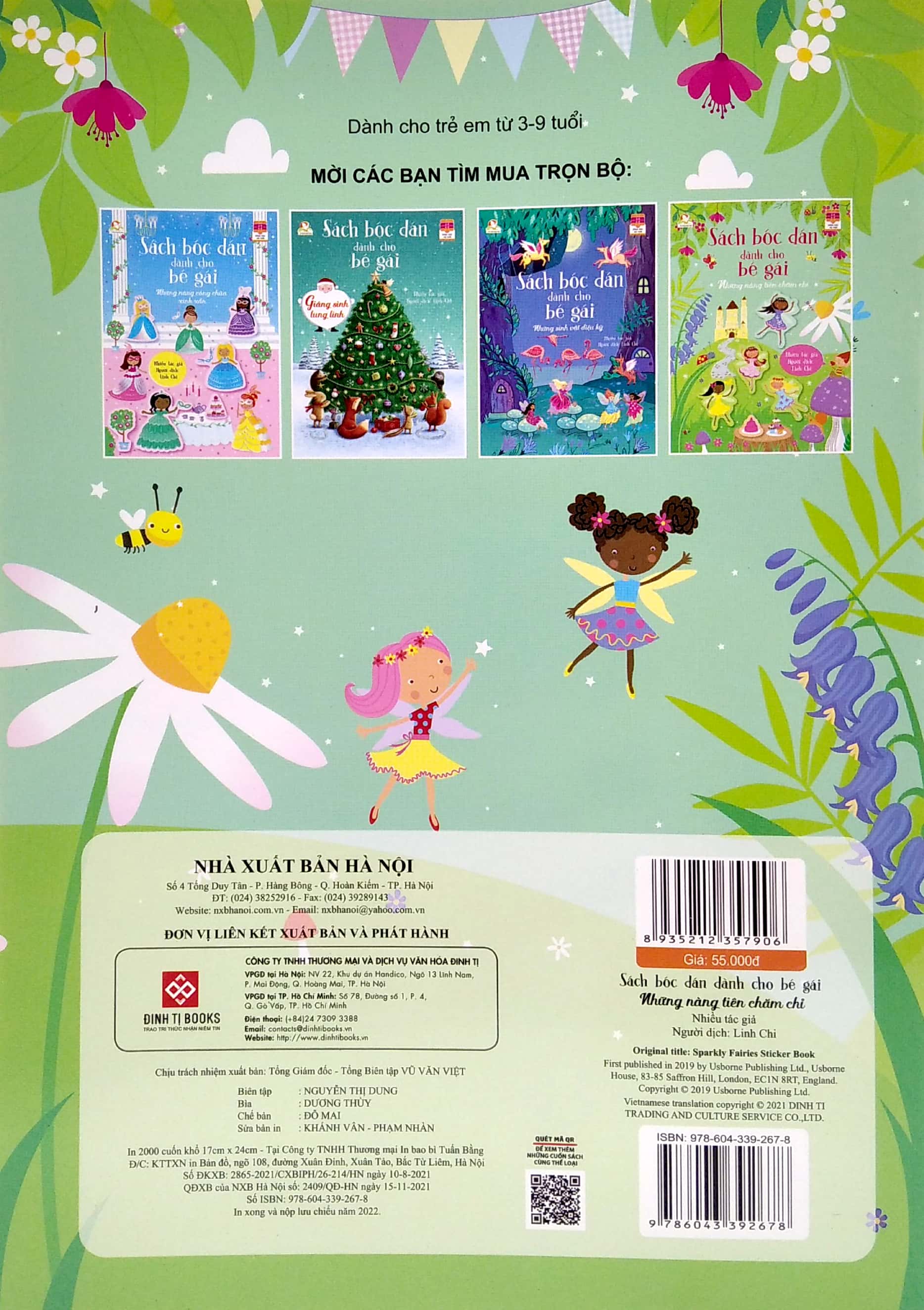 sách bóc dán dành cho bé gái - những nàng tiên chăm chỉ - Ảnh 6