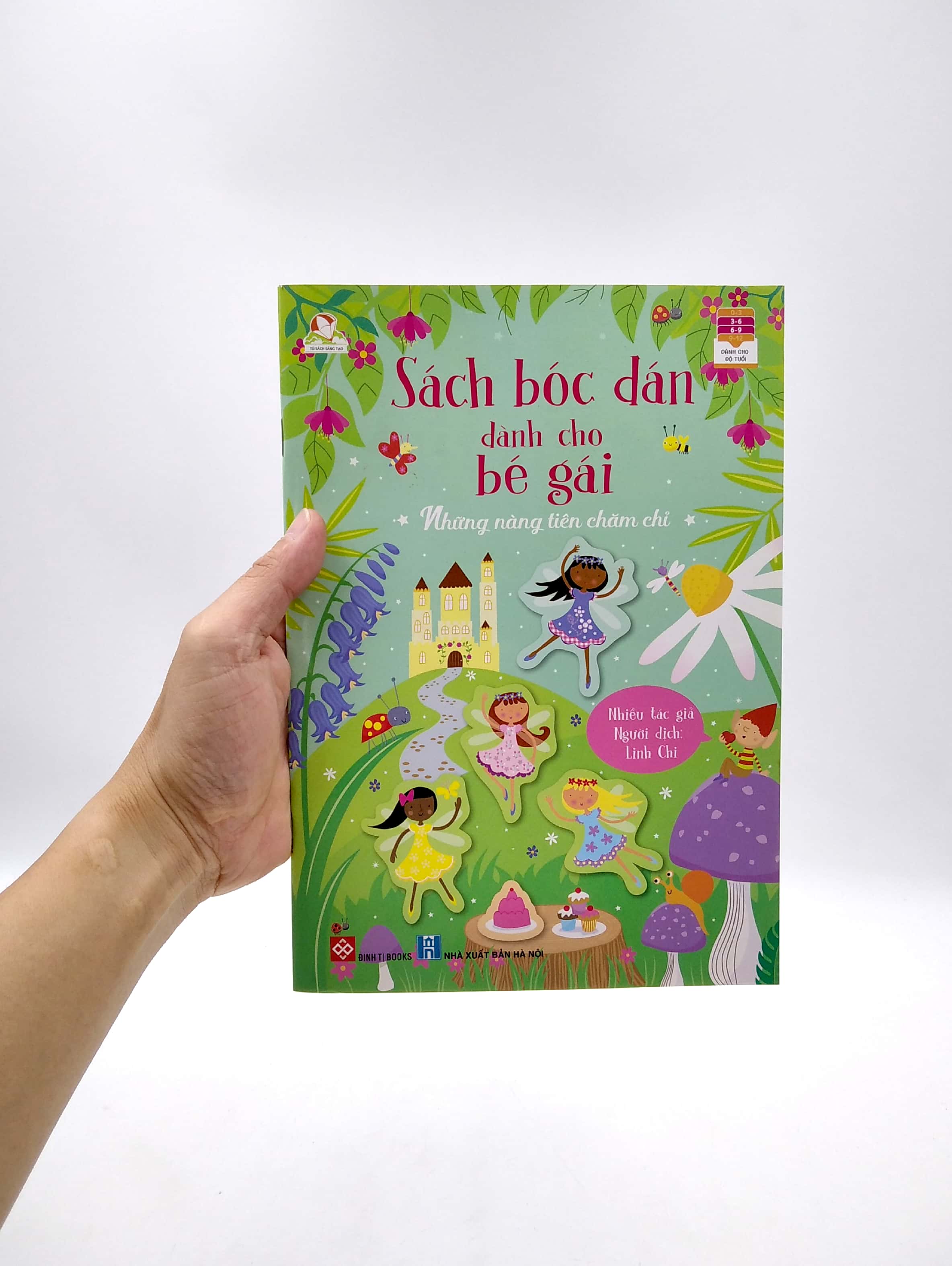 sách bóc dán dành cho bé gái - những nàng tiên chăm chỉ - Ảnh 7
