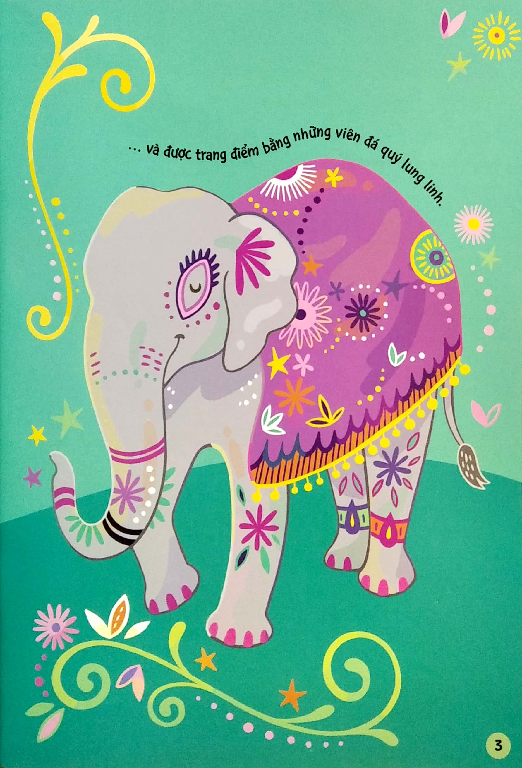 sách bóc dán dành cho bé gái - những sinh vật diệu kỳ - Ảnh 4