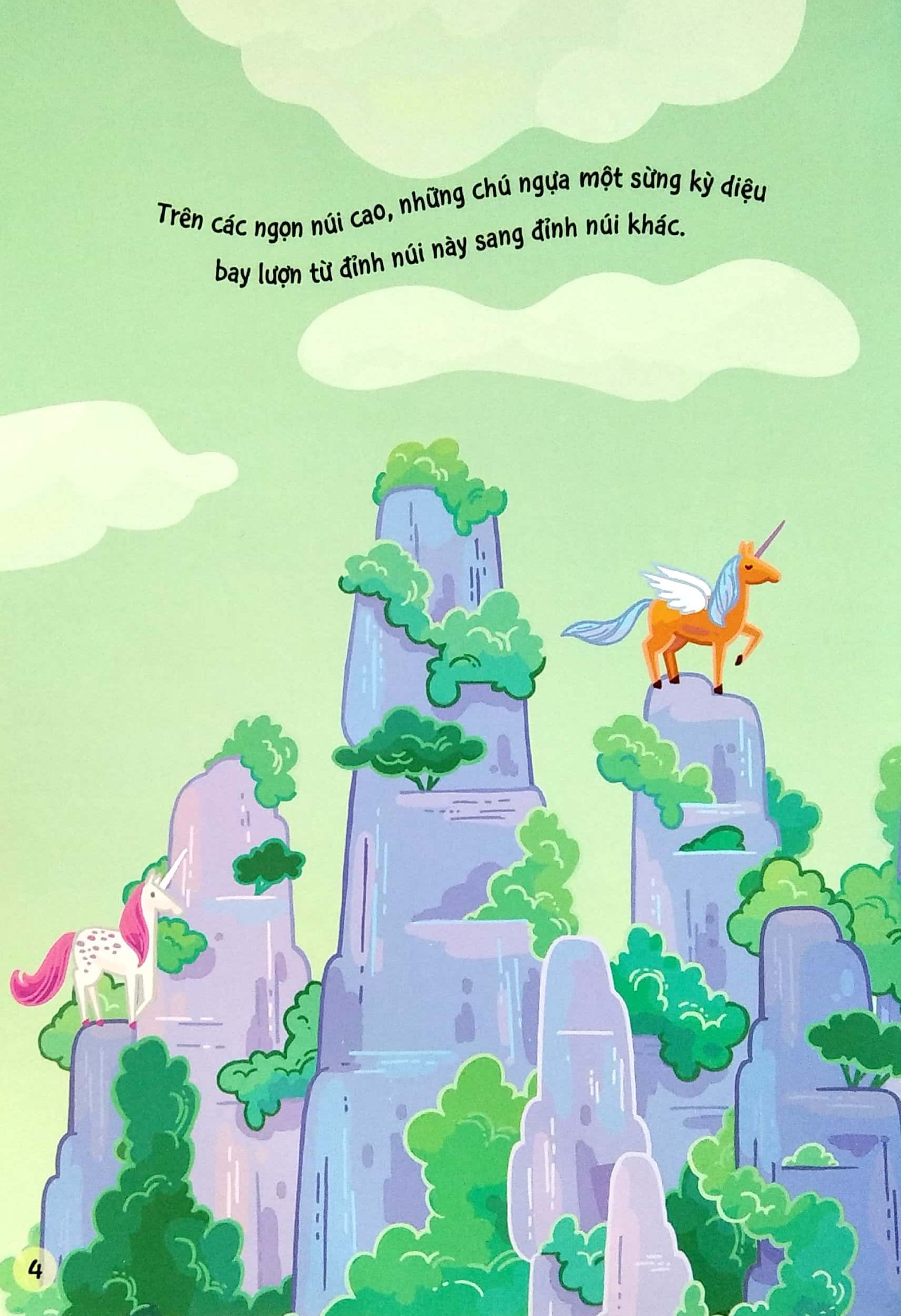 sách bóc dán dành cho bé gái - những sinh vật diệu kỳ - Ảnh 5