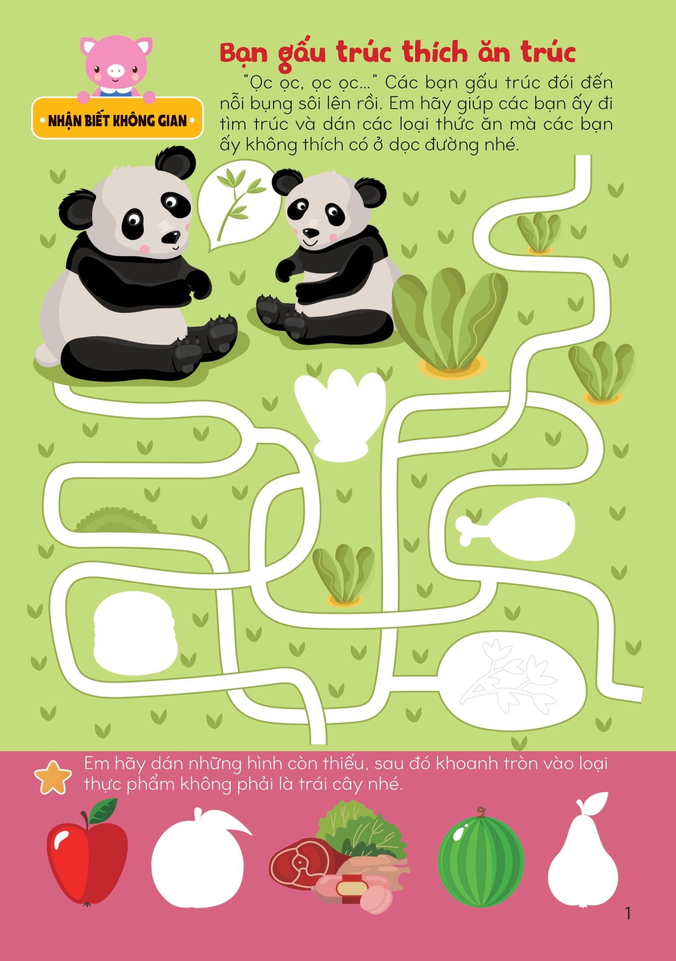 sách bóc dán giúp phát triển toàn diện cho trẻ - động thực vật quanh em - Ảnh 2