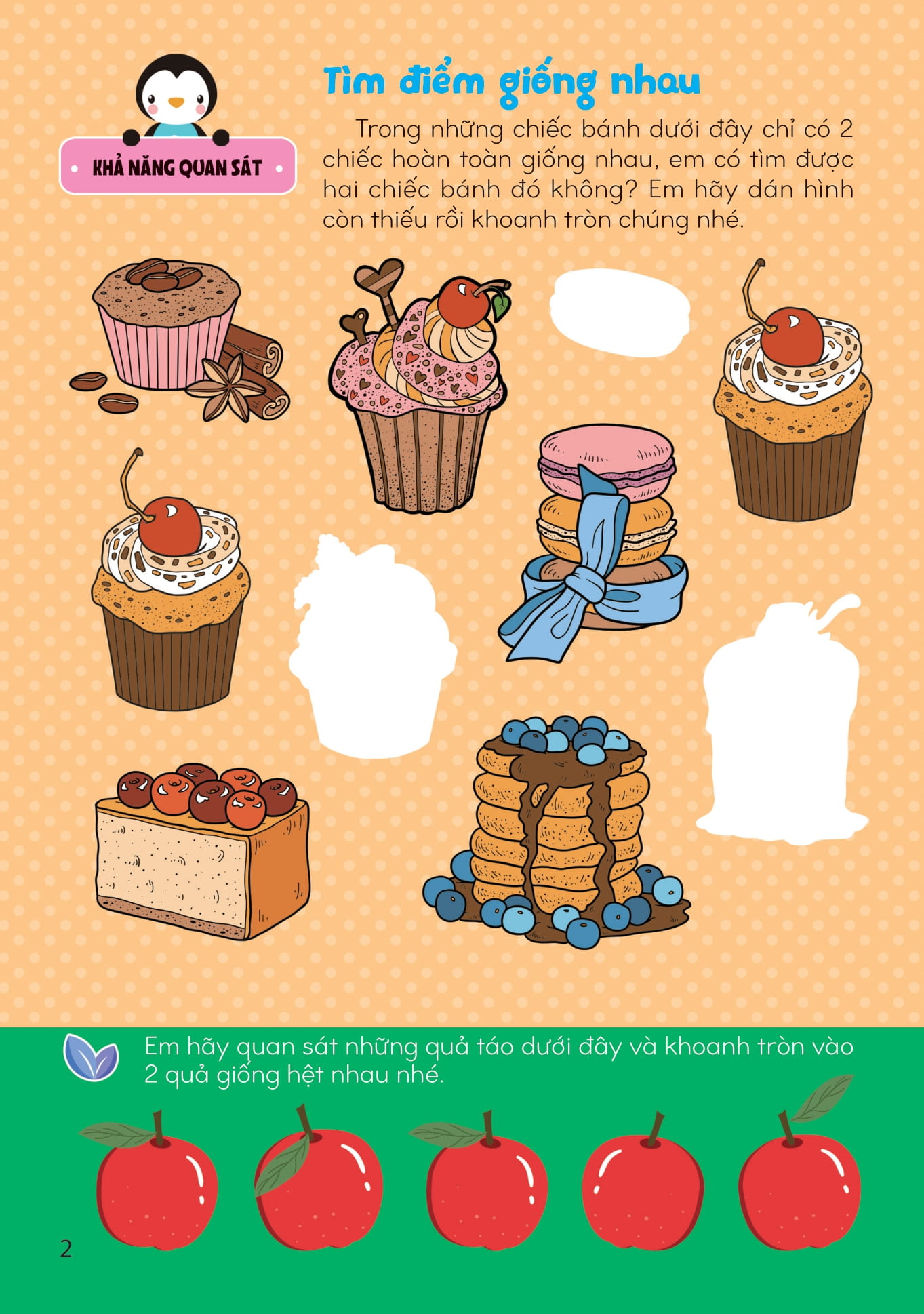 sách bóc dán giúp phát triển toàn diện cho trẻ - nhận biết các hình dạng, sự vật - Ảnh 3