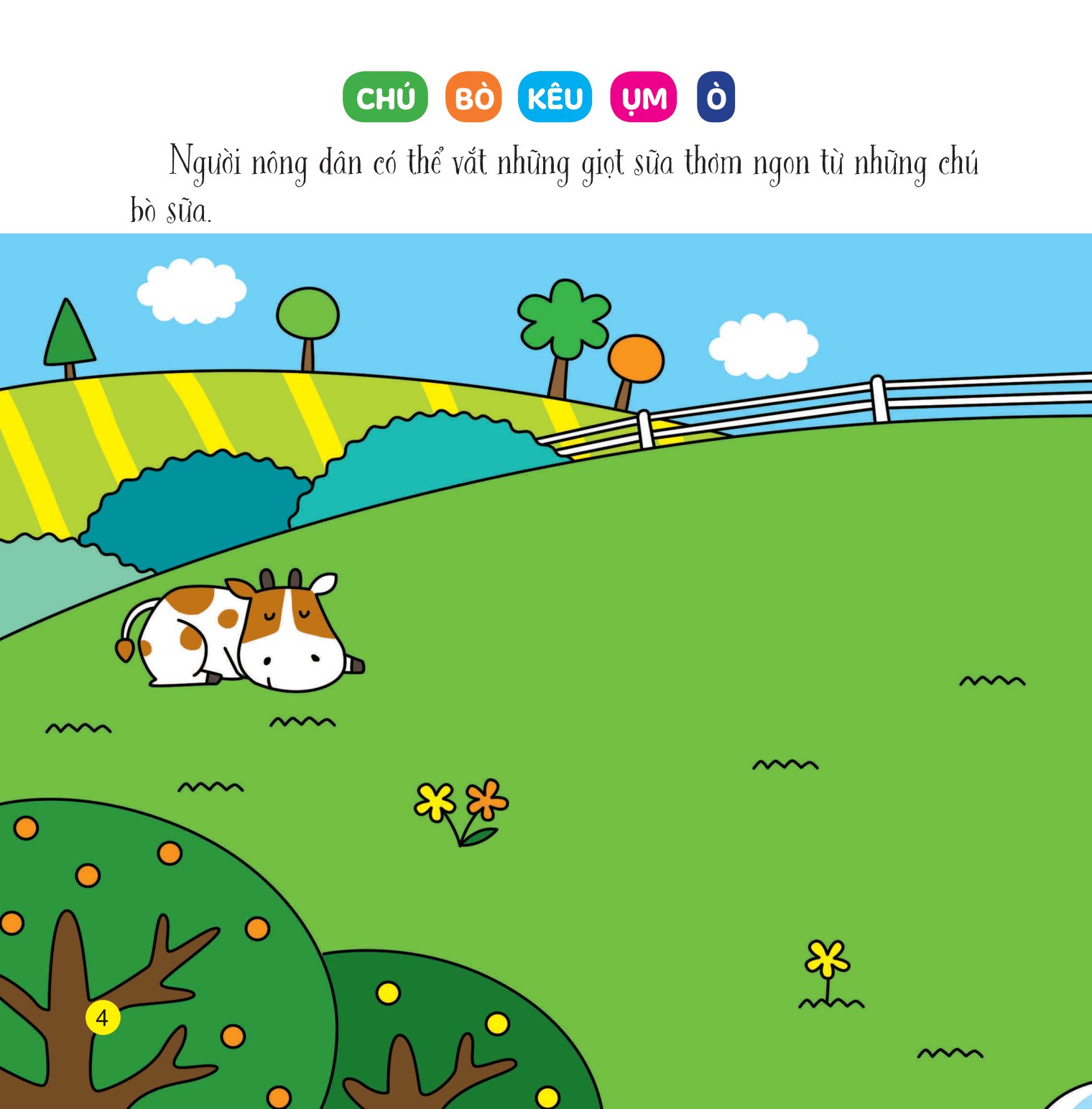 sách bóc dán giúp trẻ phát triển nhận thức đầu đời - nông trại vui vẻ - Ảnh 4