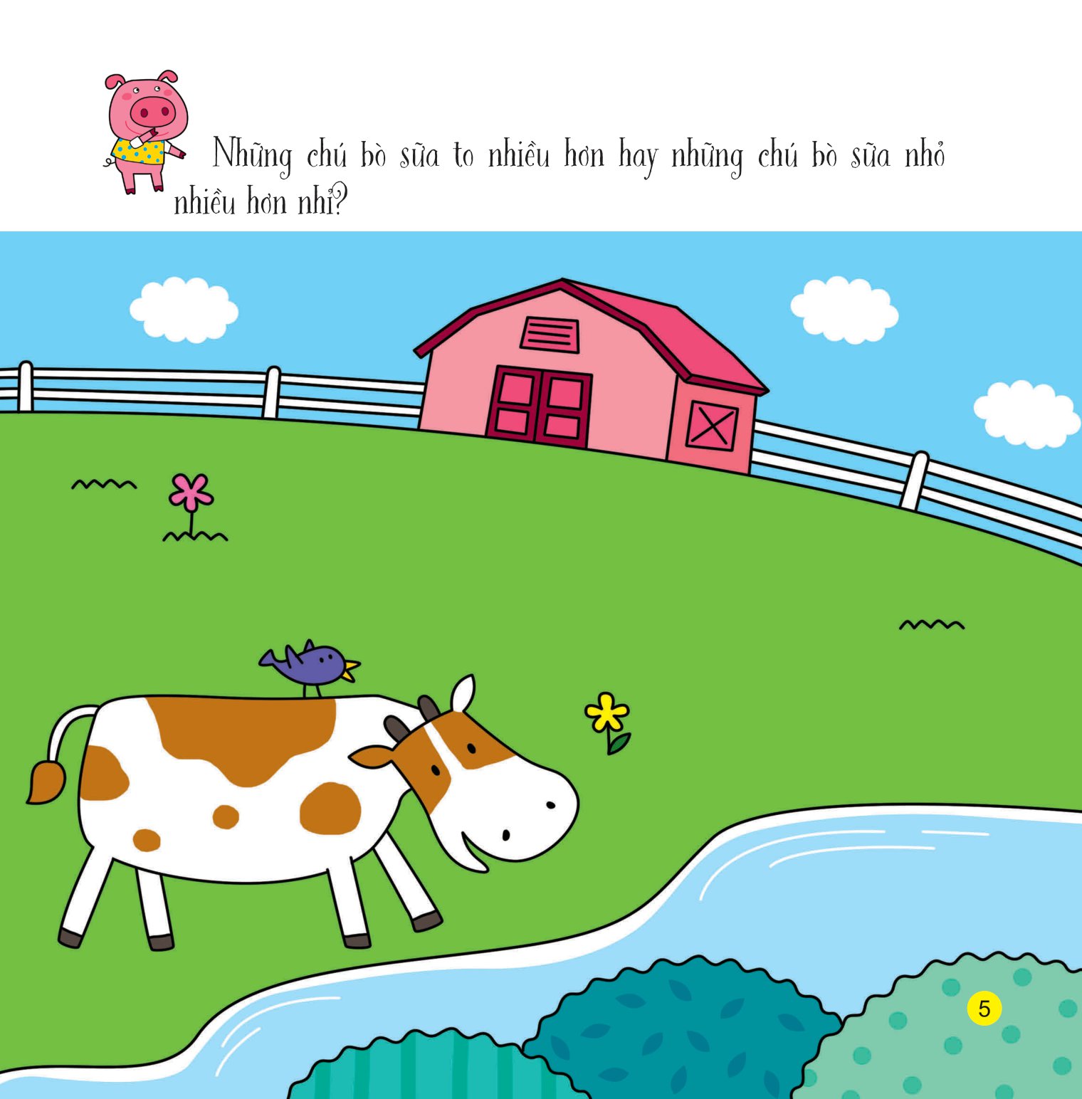 sách bóc dán giúp trẻ phát triển nhận thức đầu đời - nông trại vui vẻ - Ảnh 5