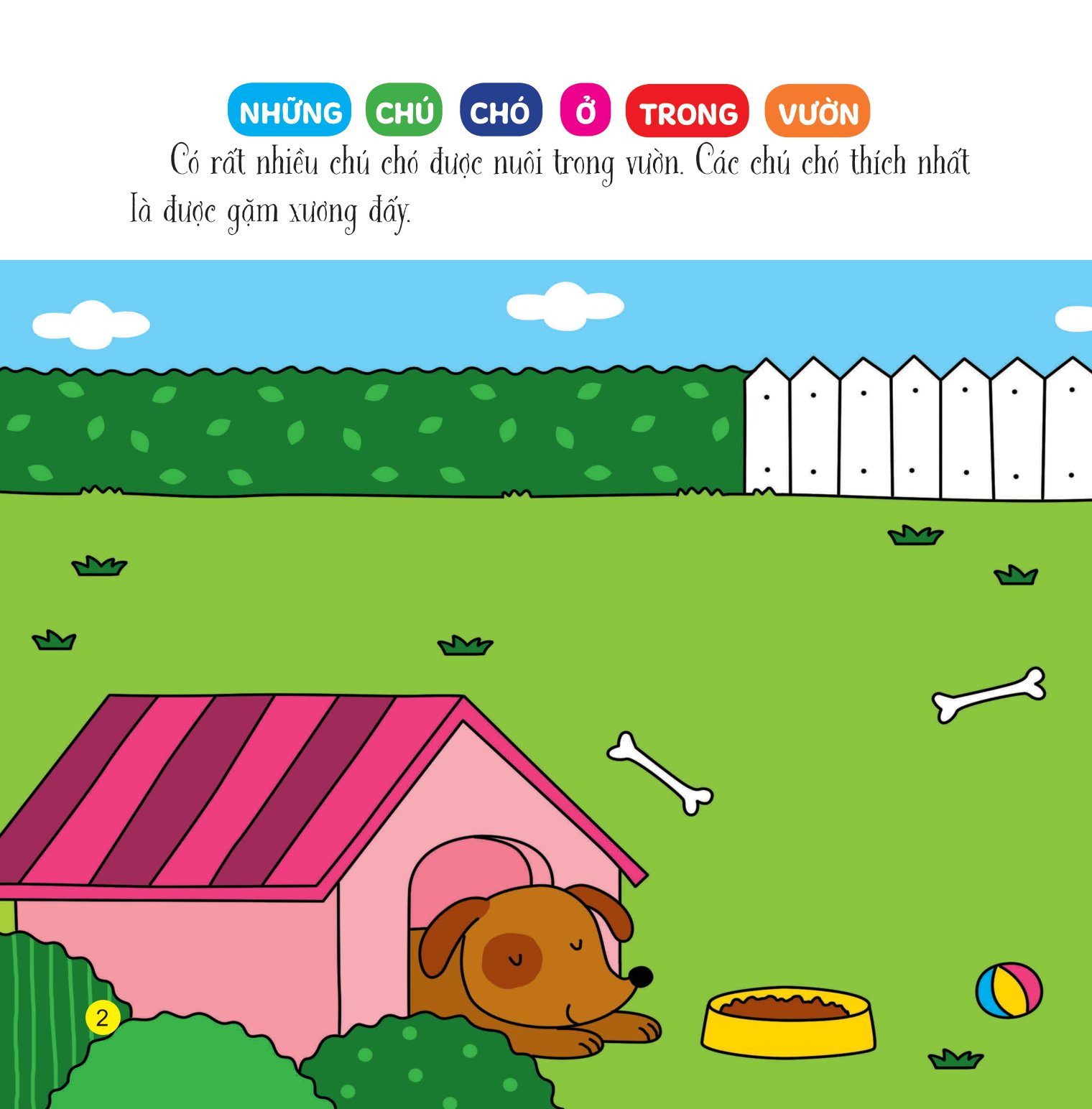 sách bóc dán giúp trẻ phát triển nhận thức đầu đời - thú cưng dễ thương - Ảnh 2