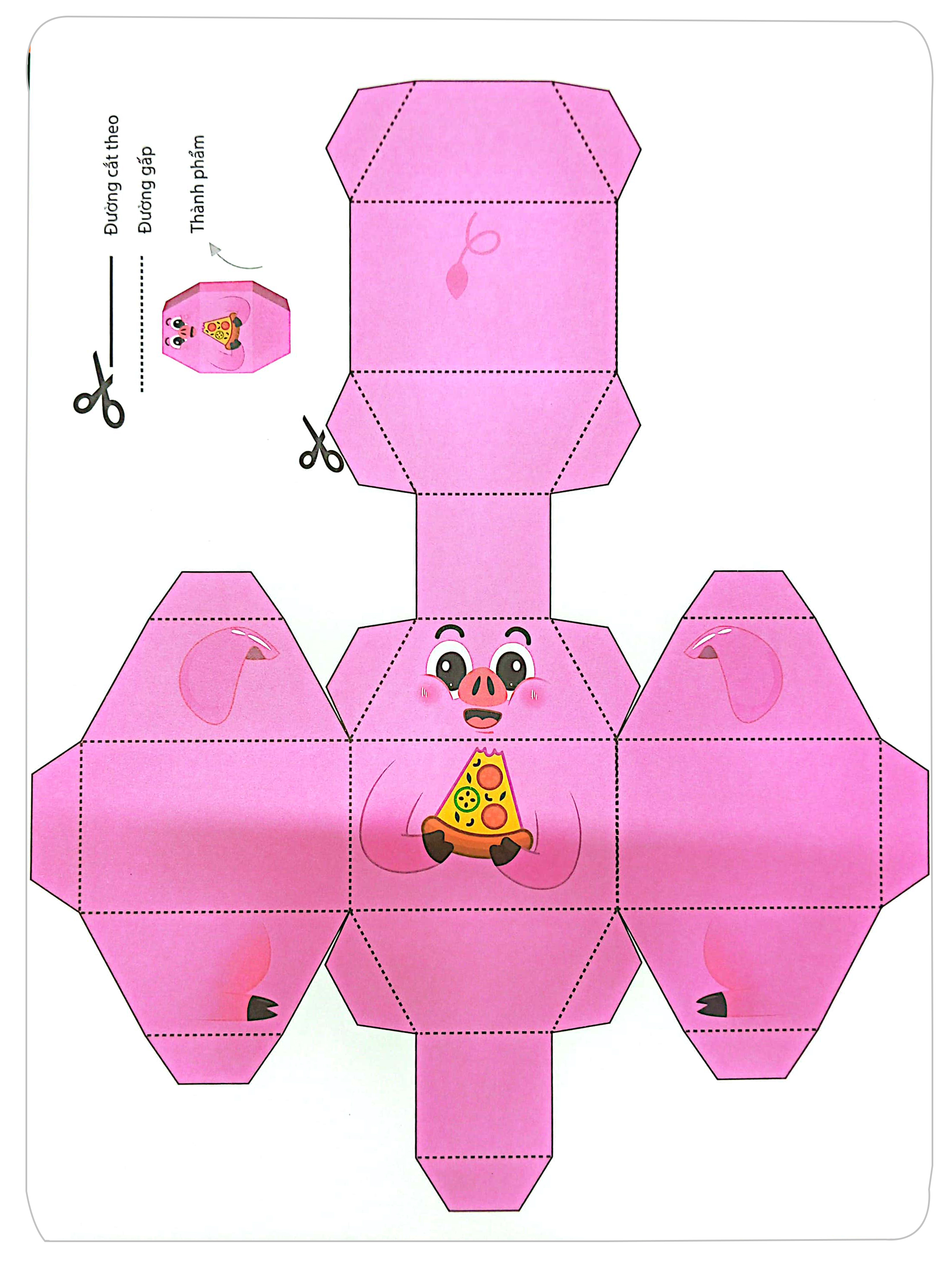 sách bóc dán khổng lồ - động vật ngộ nghĩnh - funny animals - les animaux rigolos (đa ngữ việt-anh-pháp) - Ảnh 4