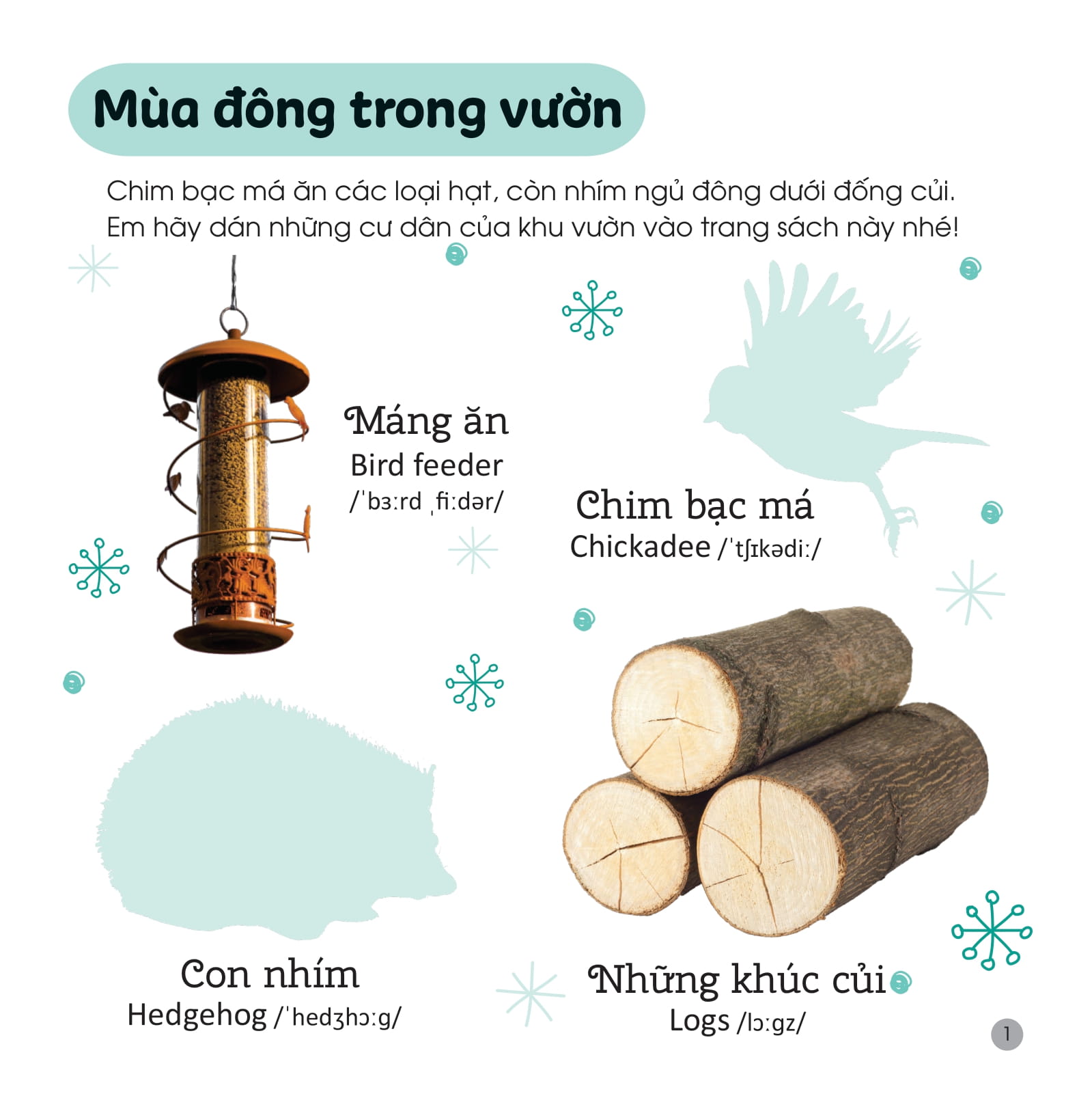 Sách Bóc Dán Phát Triển Ngôn Ngữ Và Nhận Biết - Giáng Sinh - Ảnh 2