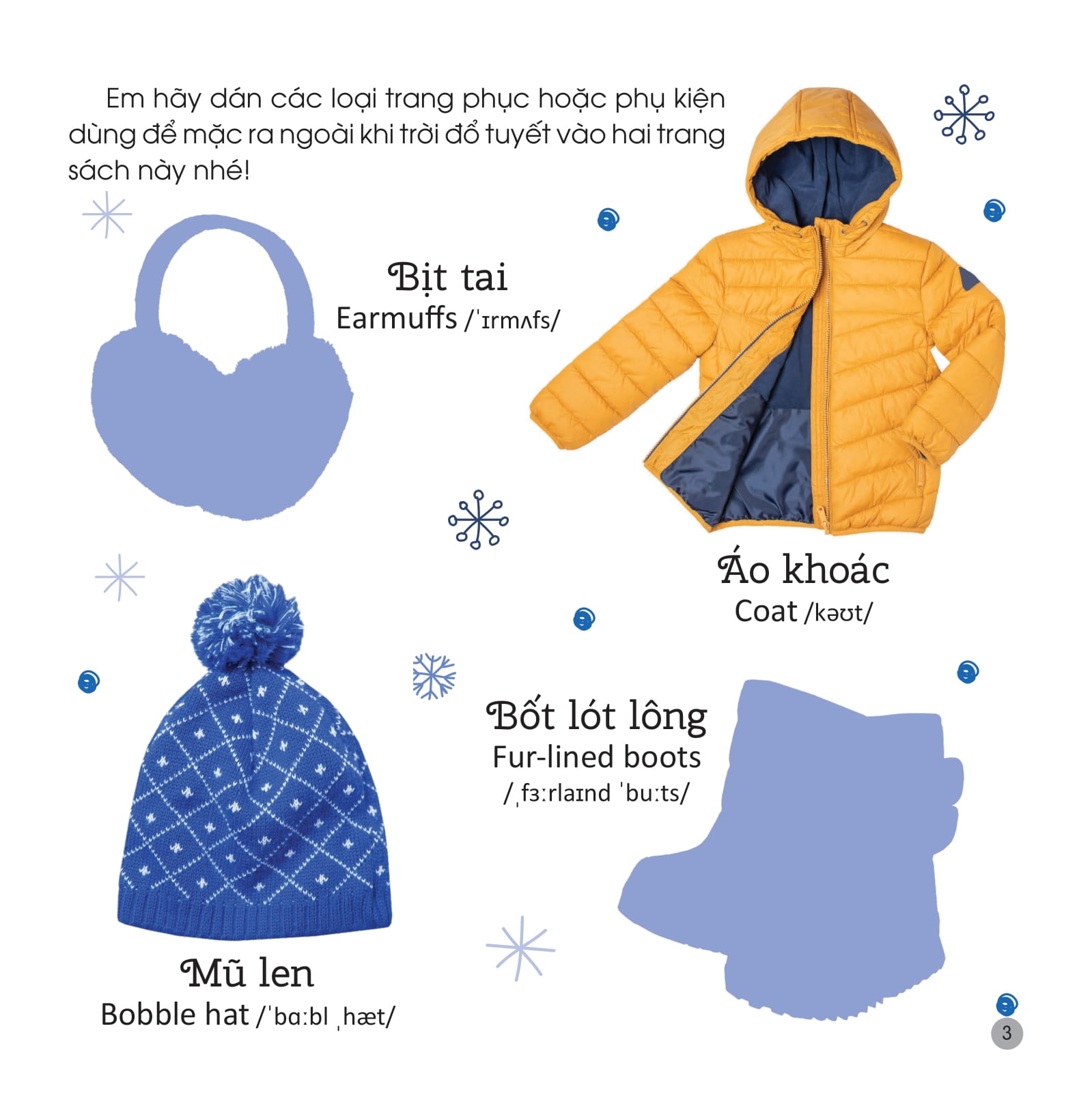 Sách Bóc Dán Phát Triển Ngôn Ngữ Và Nhận Biết - Giáng Sinh - Ảnh 4