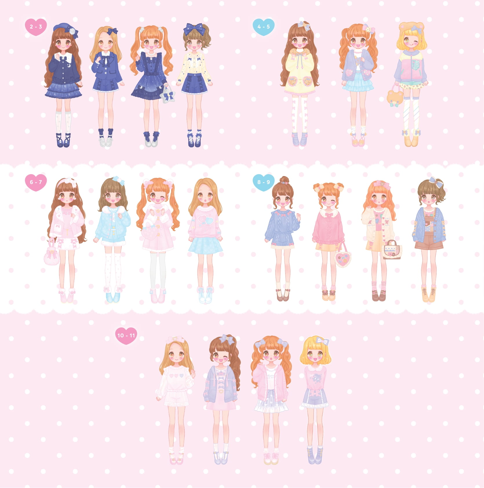 Sách Bóc Dán - Thời Trang Anime - Công Chúa Dâu Tây - Ảnh 14