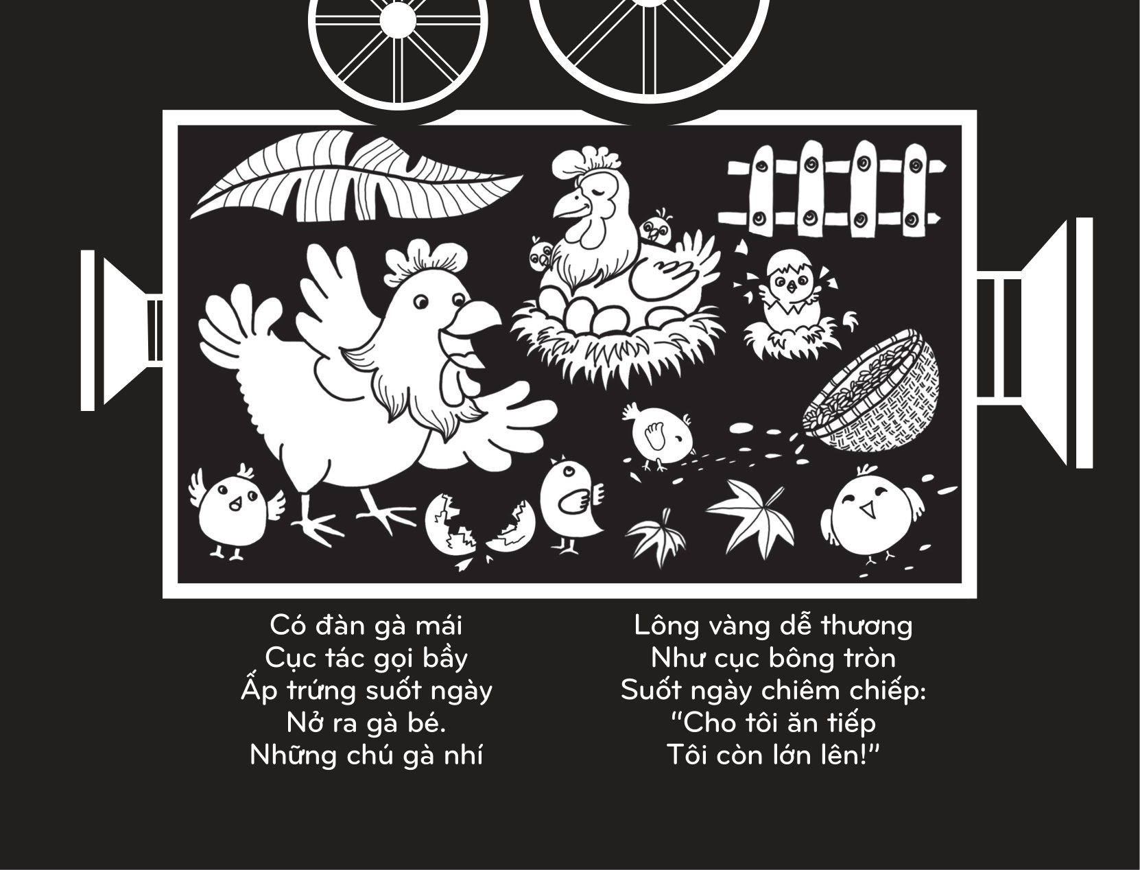 sách chiếu bóng - cinema book - rạp chiếu phim trong sách - các loài động vật nuôi - Ảnh 5